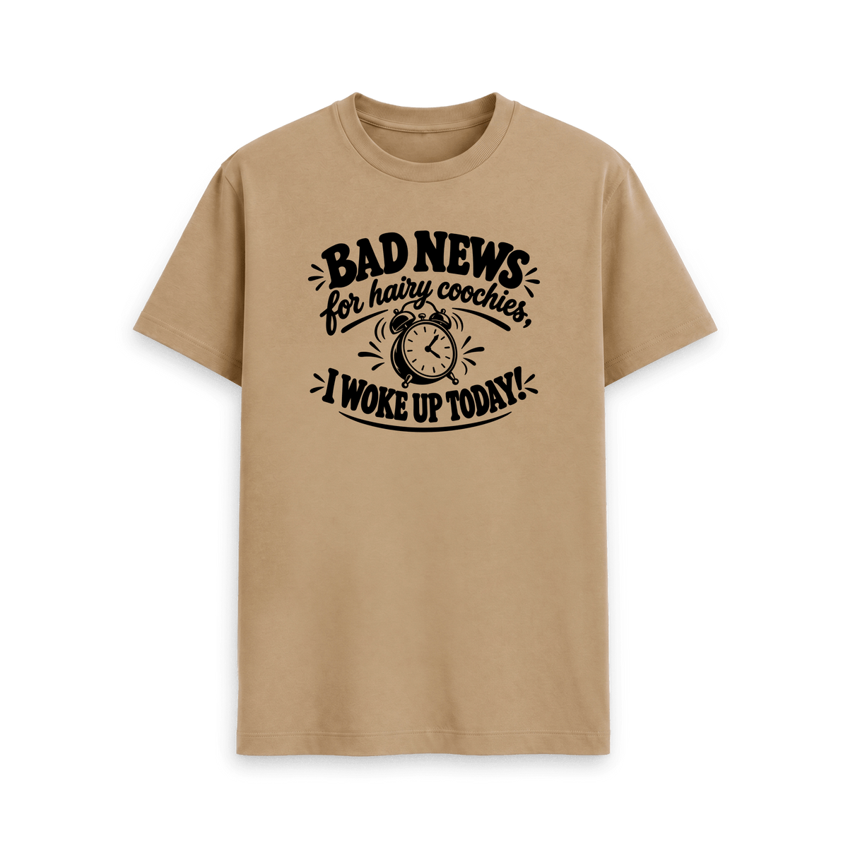 Sand Printed T-shirt Front