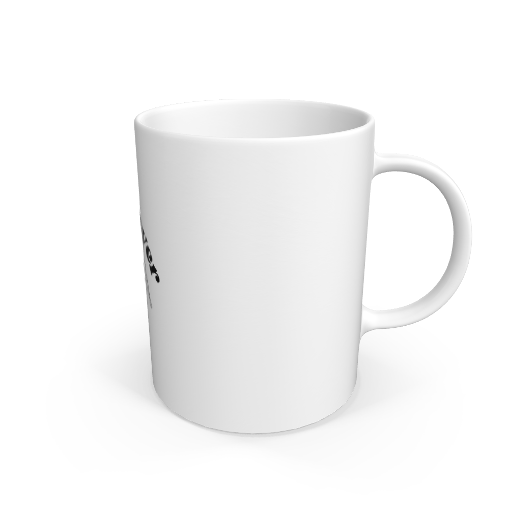 White Mug Front