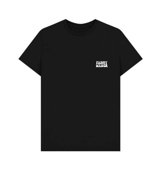 Black Printed T-shirt Front