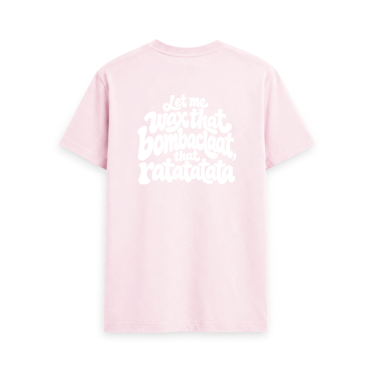 Pink Printed T-shirt Back
