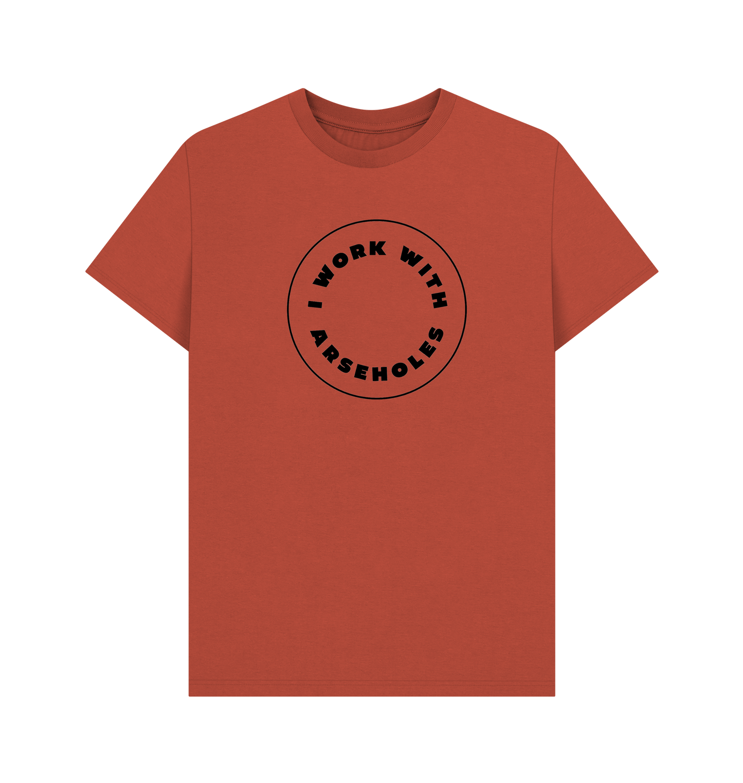 Rust Printed T-shirt Front