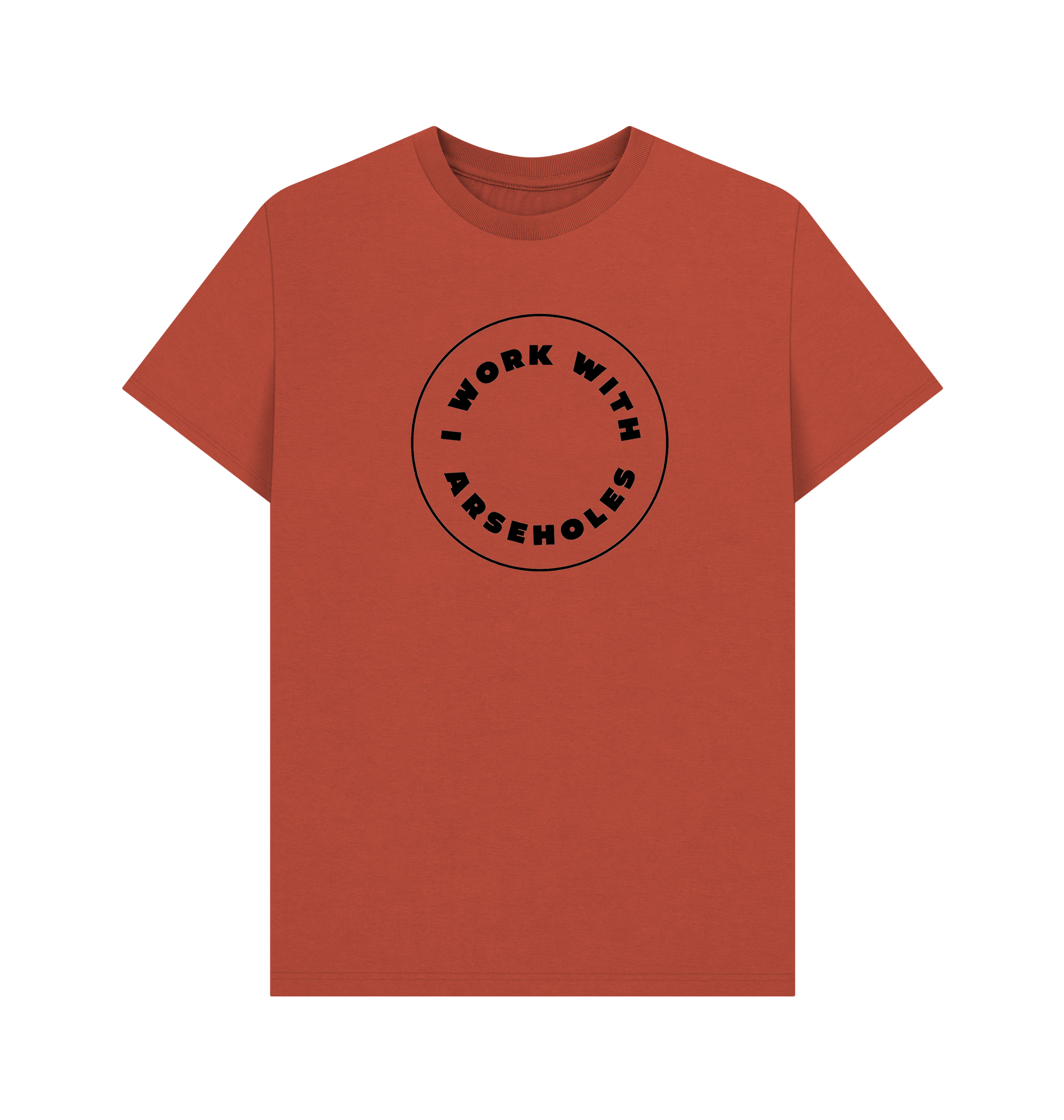 Rust Printed T-shirt Front