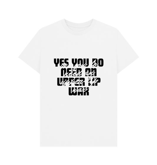 White Printed T-shirt Front