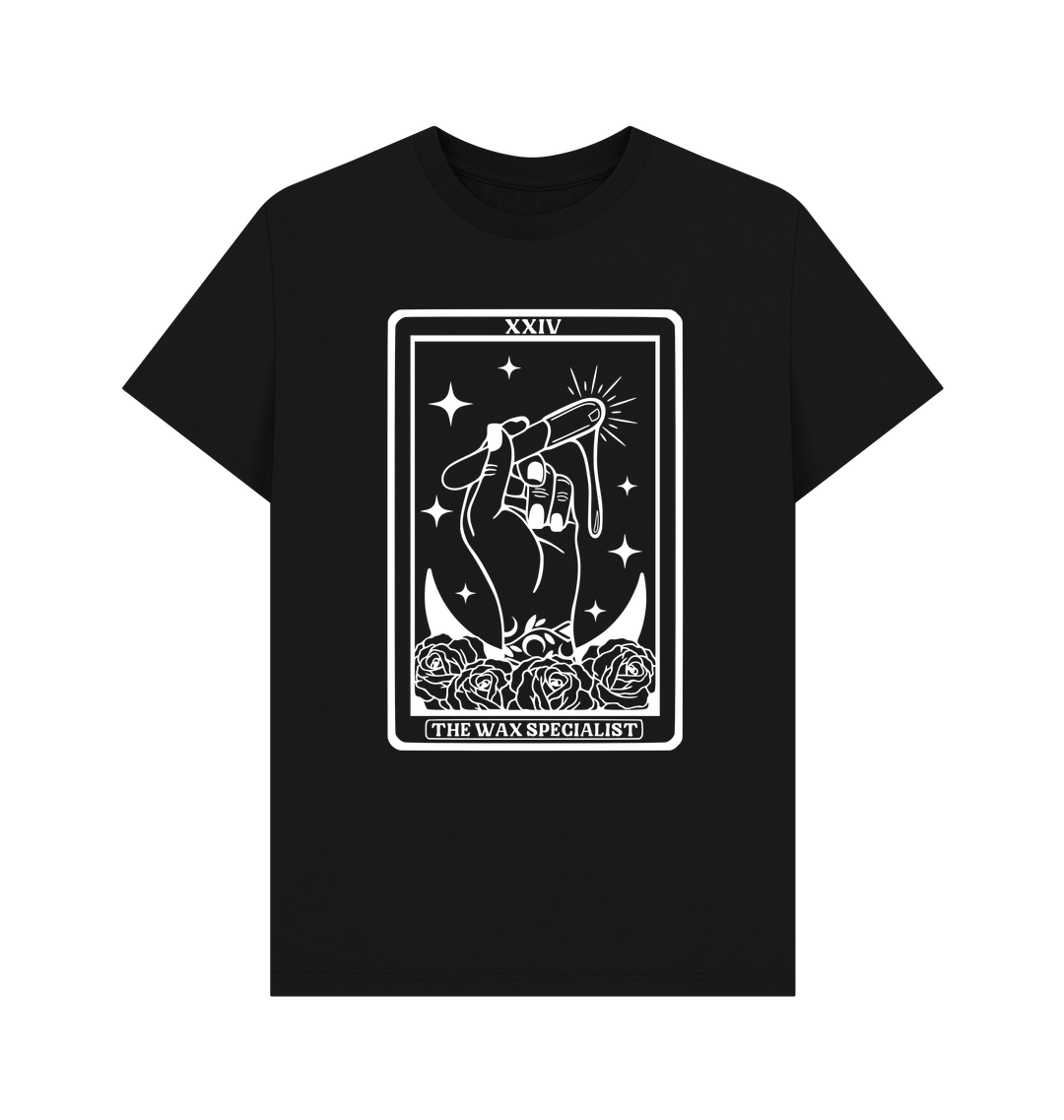 Black Printed T-shirt Front