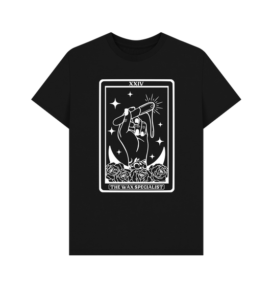 Black Printed T-shirt Front