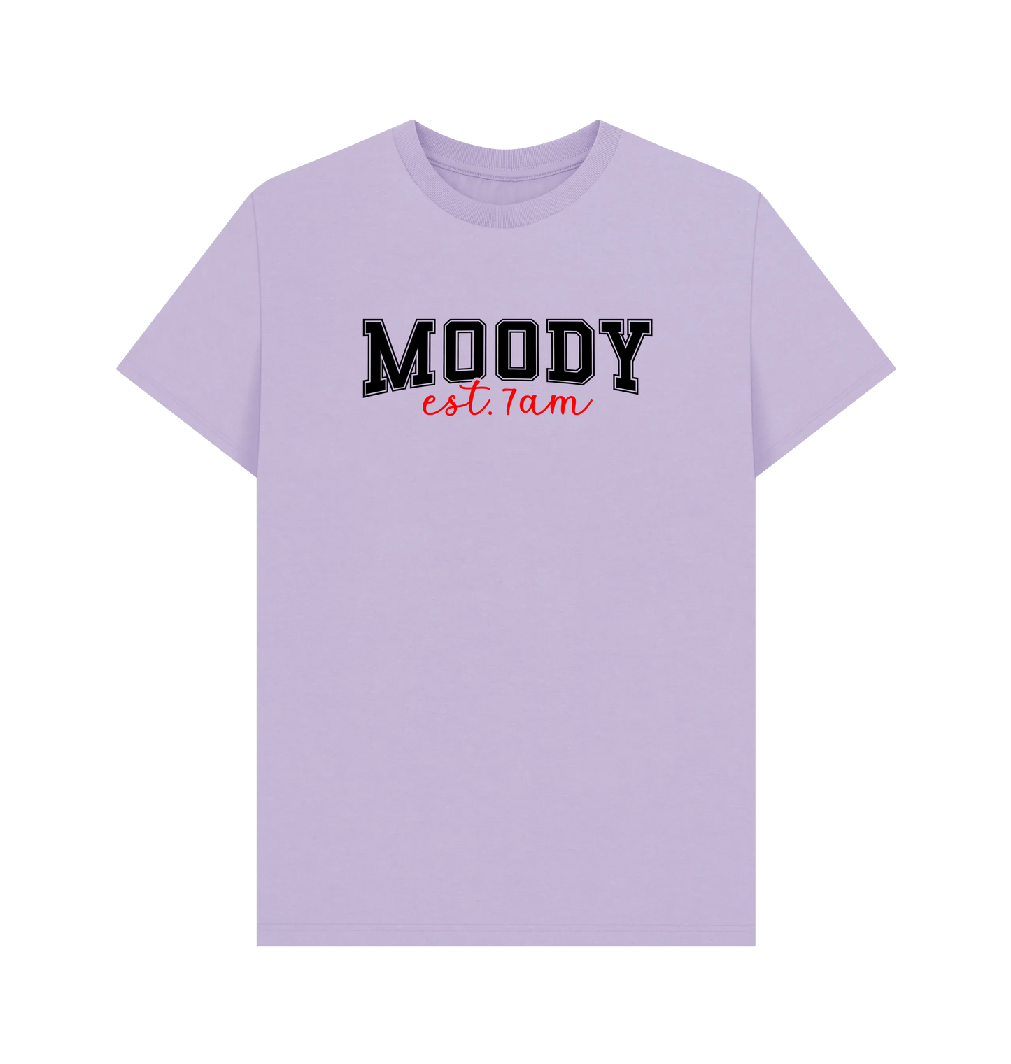 Lilac Printed T-shirt Front
