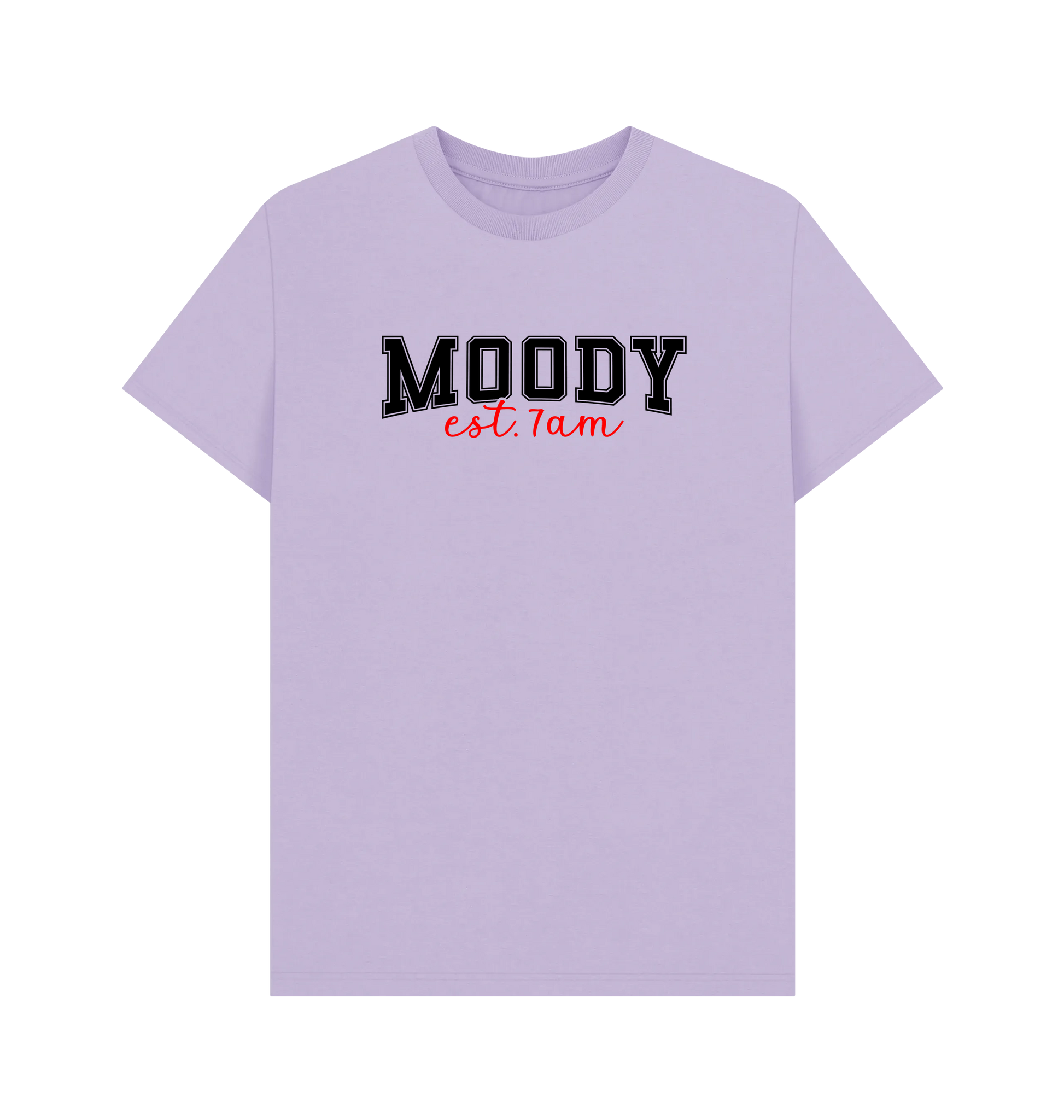 Lilac Printed T-shirt Front