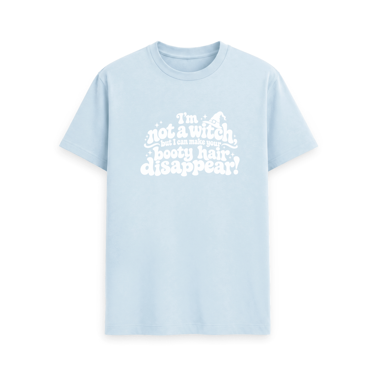 Sky Blue Printed T-shirt Front