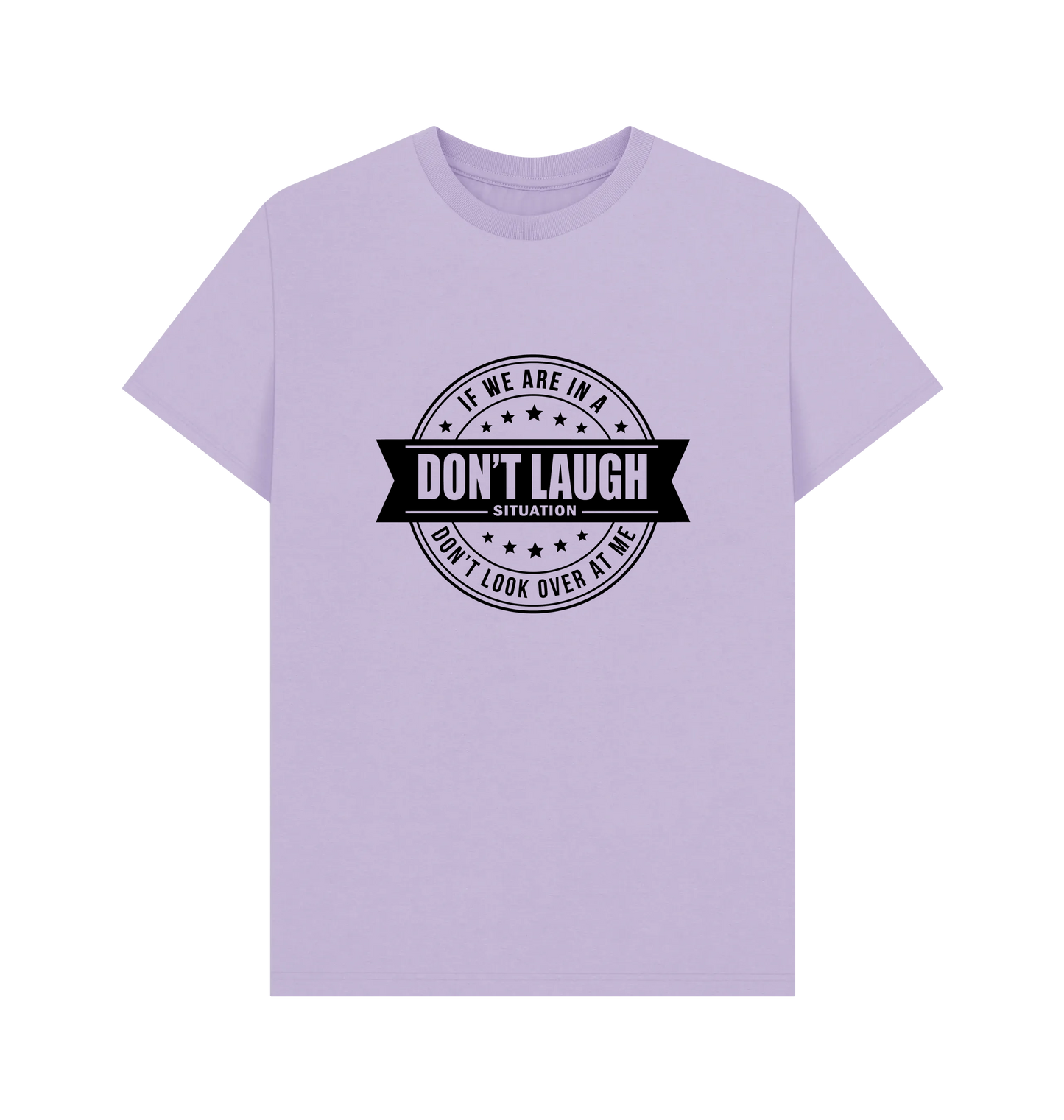 Lilac Printed T-shirt Front
