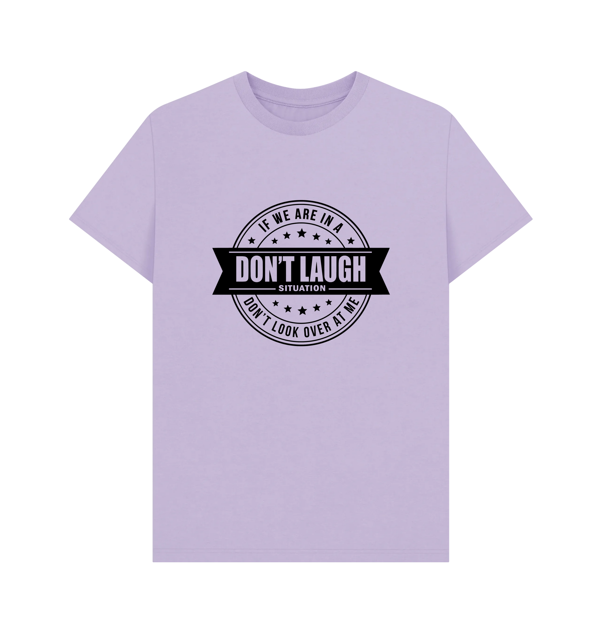 Lilac Printed T-shirt Front