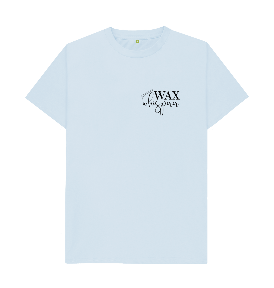 Sky Blue Printed T-shirt Front