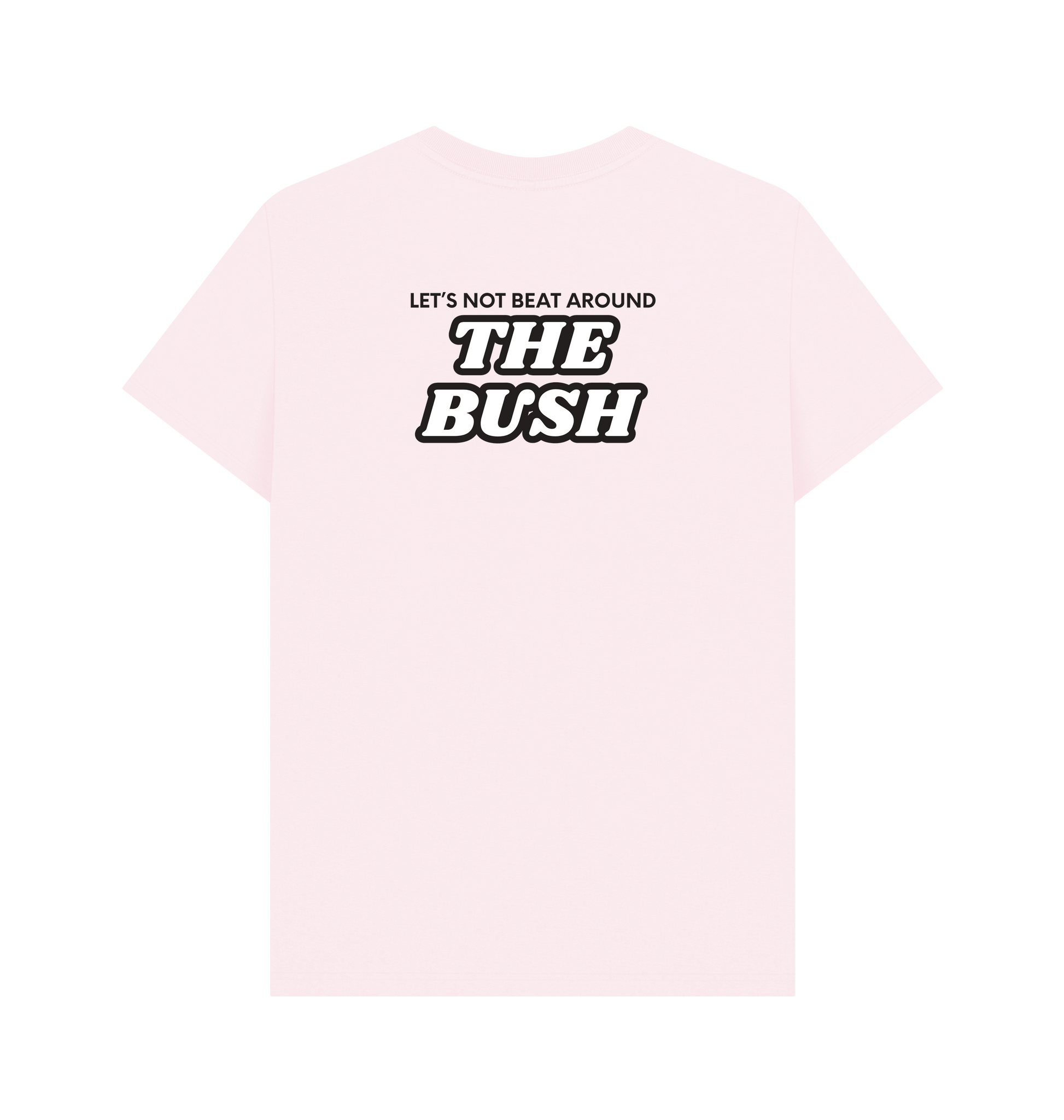 Pink Printed T-shirt Back