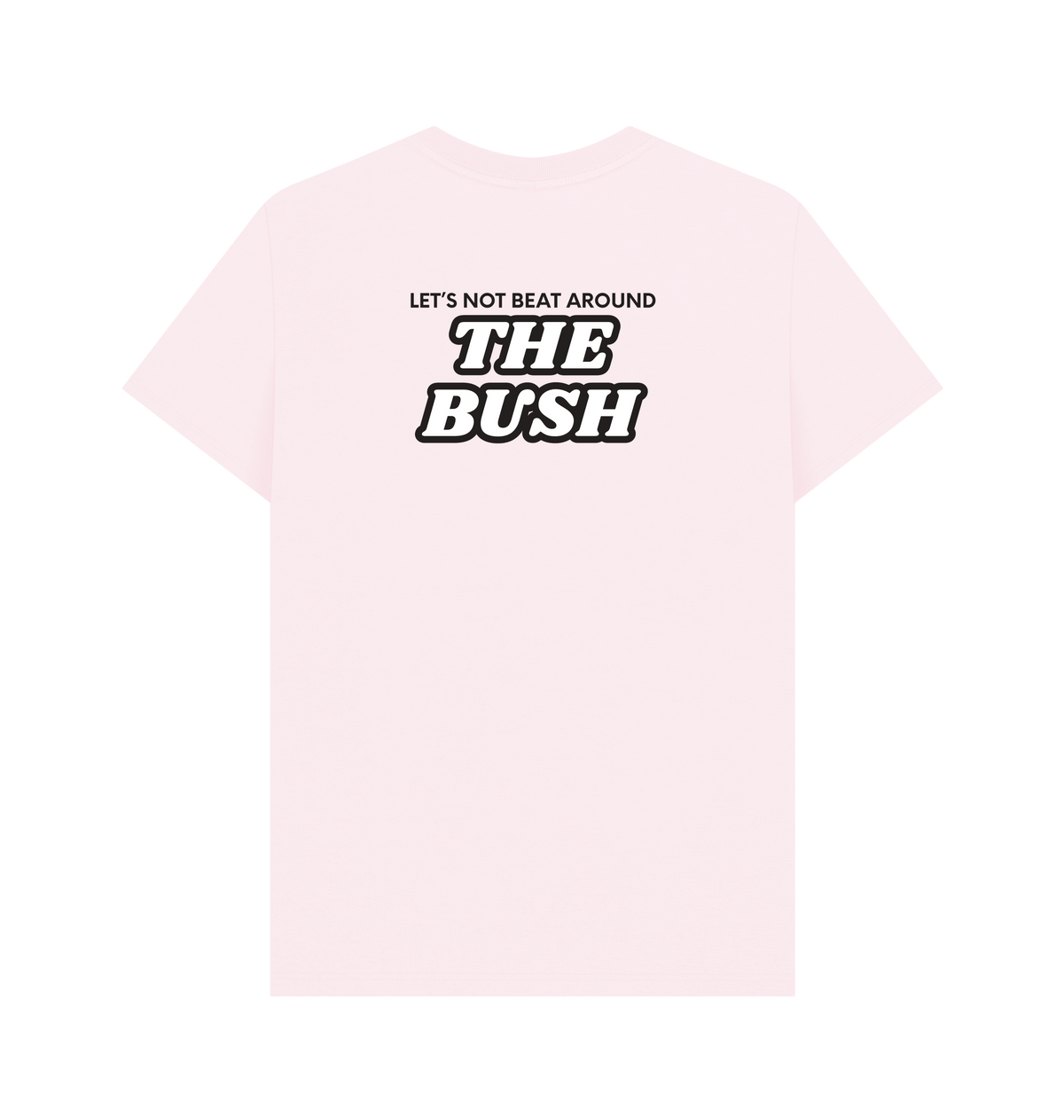 Pink Printed T-shirt Back