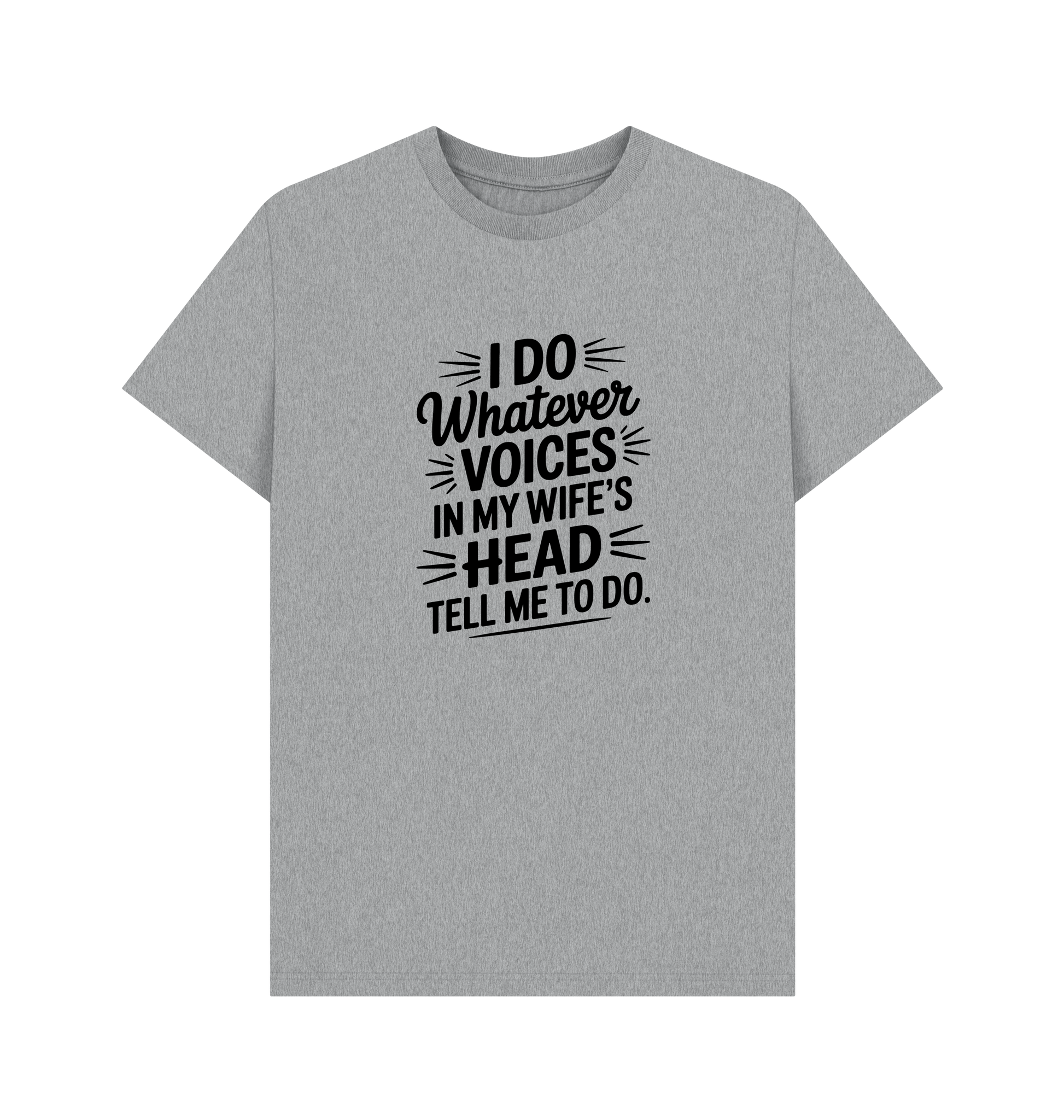 Athletic Grey Printed T-shirt Front