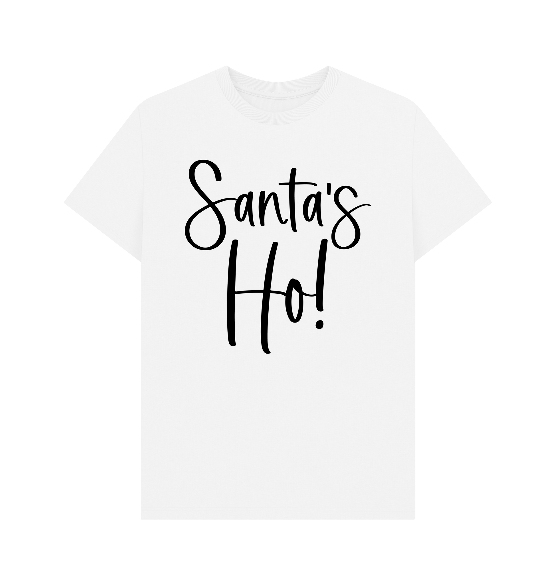 White Printed T-shirt Front