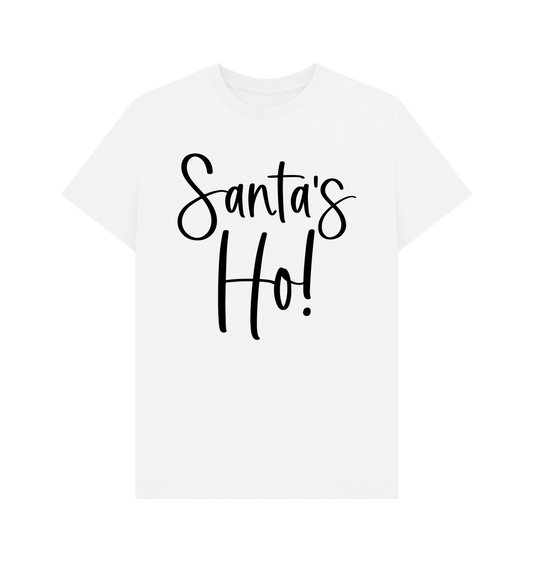 White Printed T-shirt Front