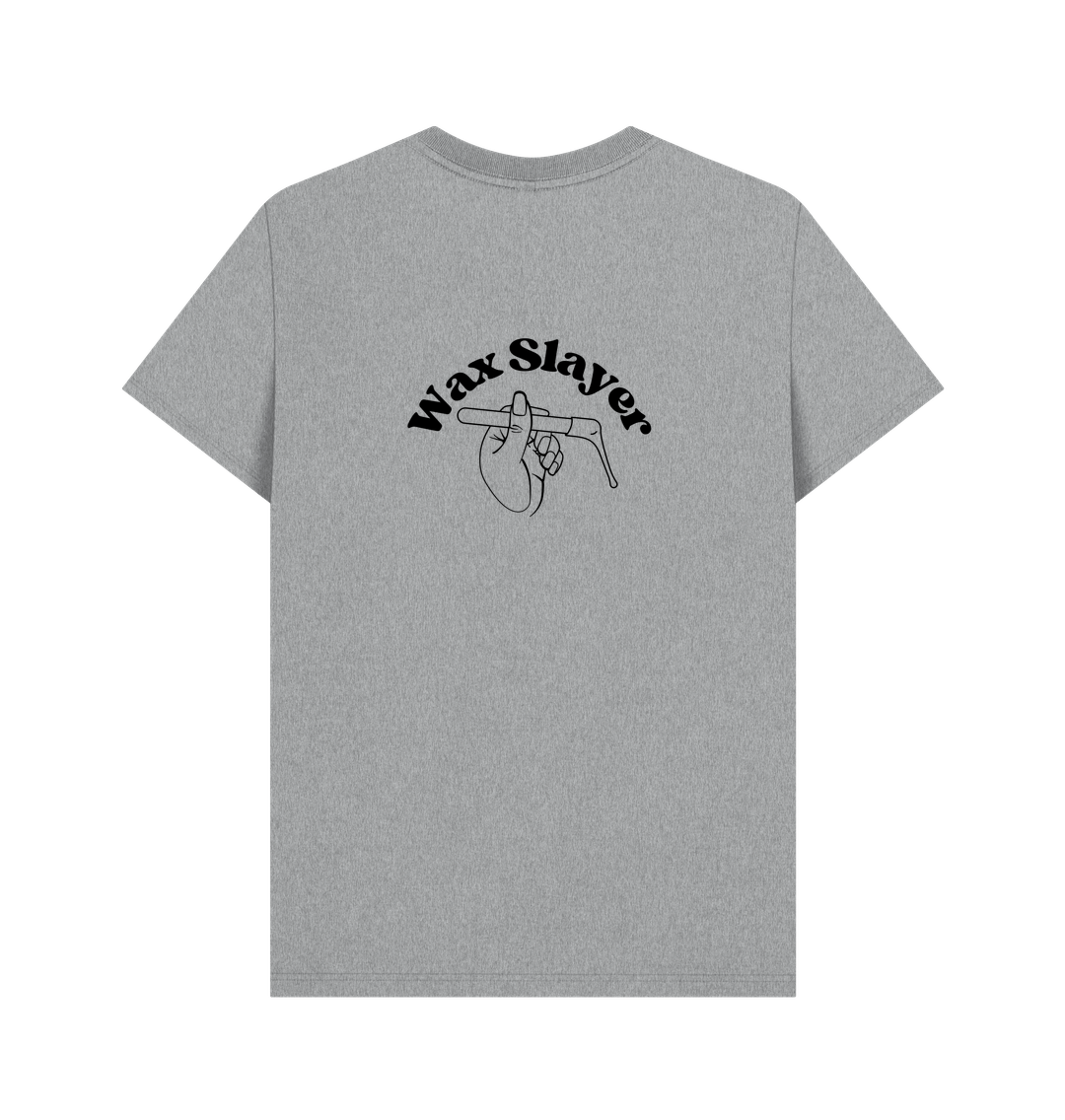 Athletic Grey BACK DESIGN - WAX SLAYER.