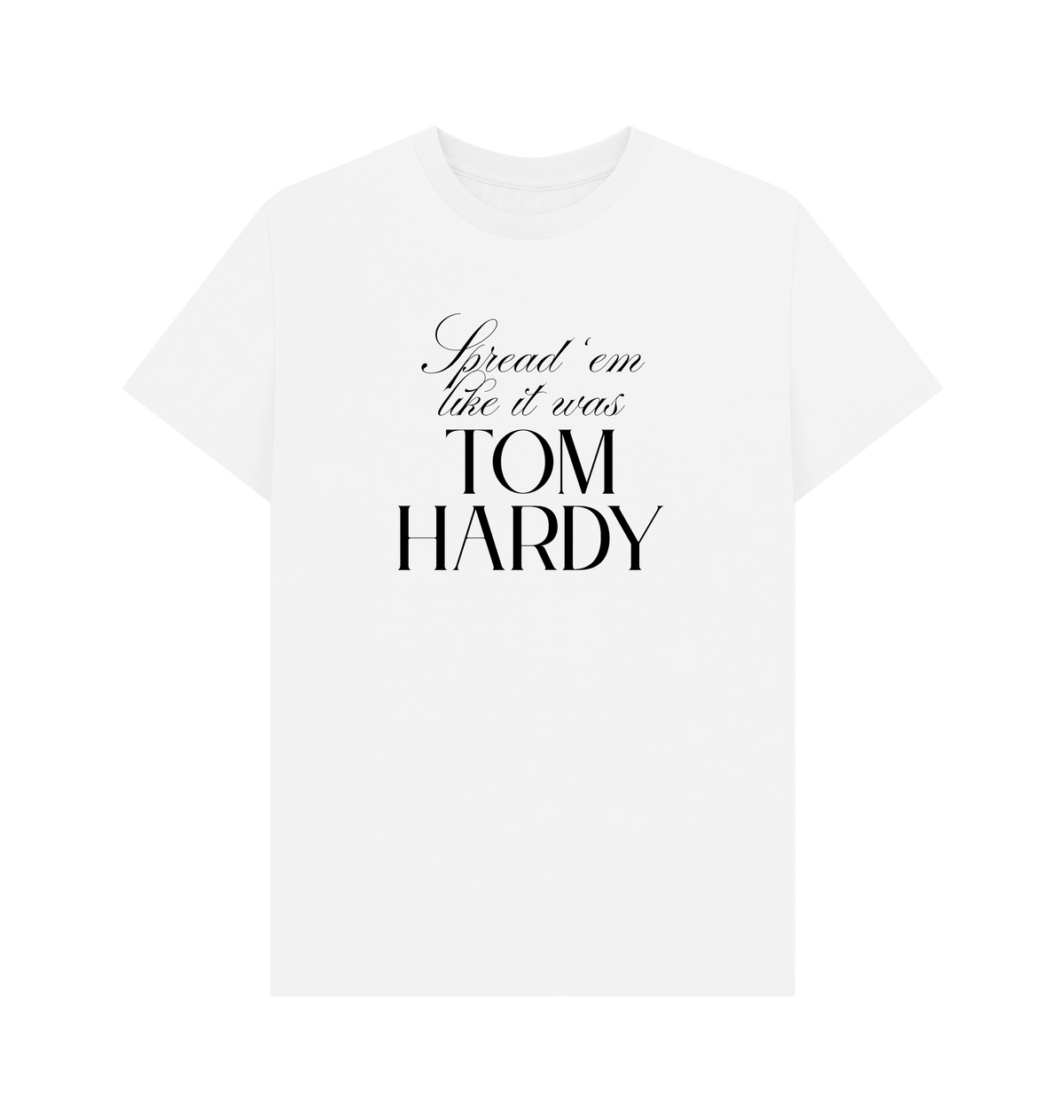 White Printed T-shirt Front
