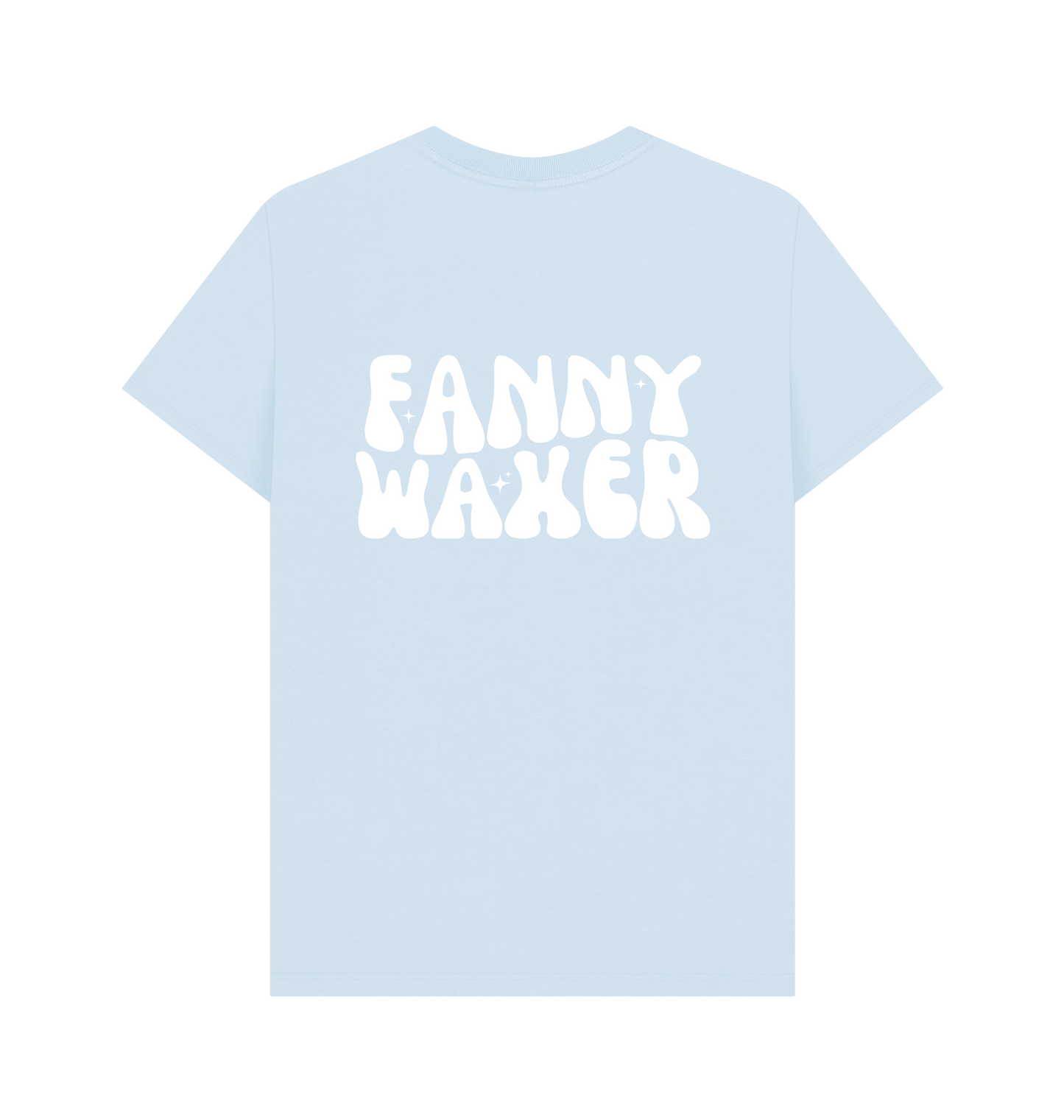 Sky Blue Printed T-shirt Back