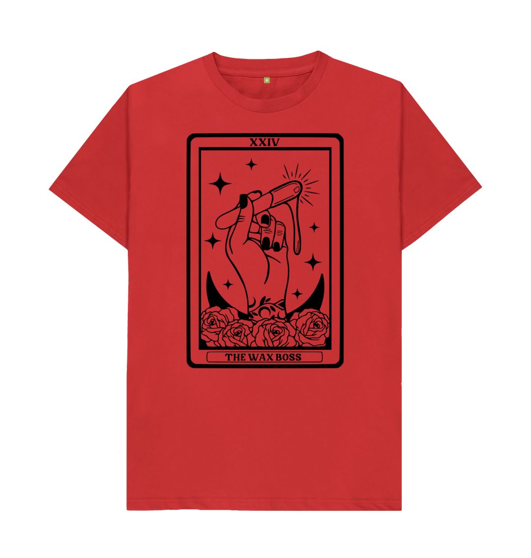 Red THE WAX BOSS TAROT