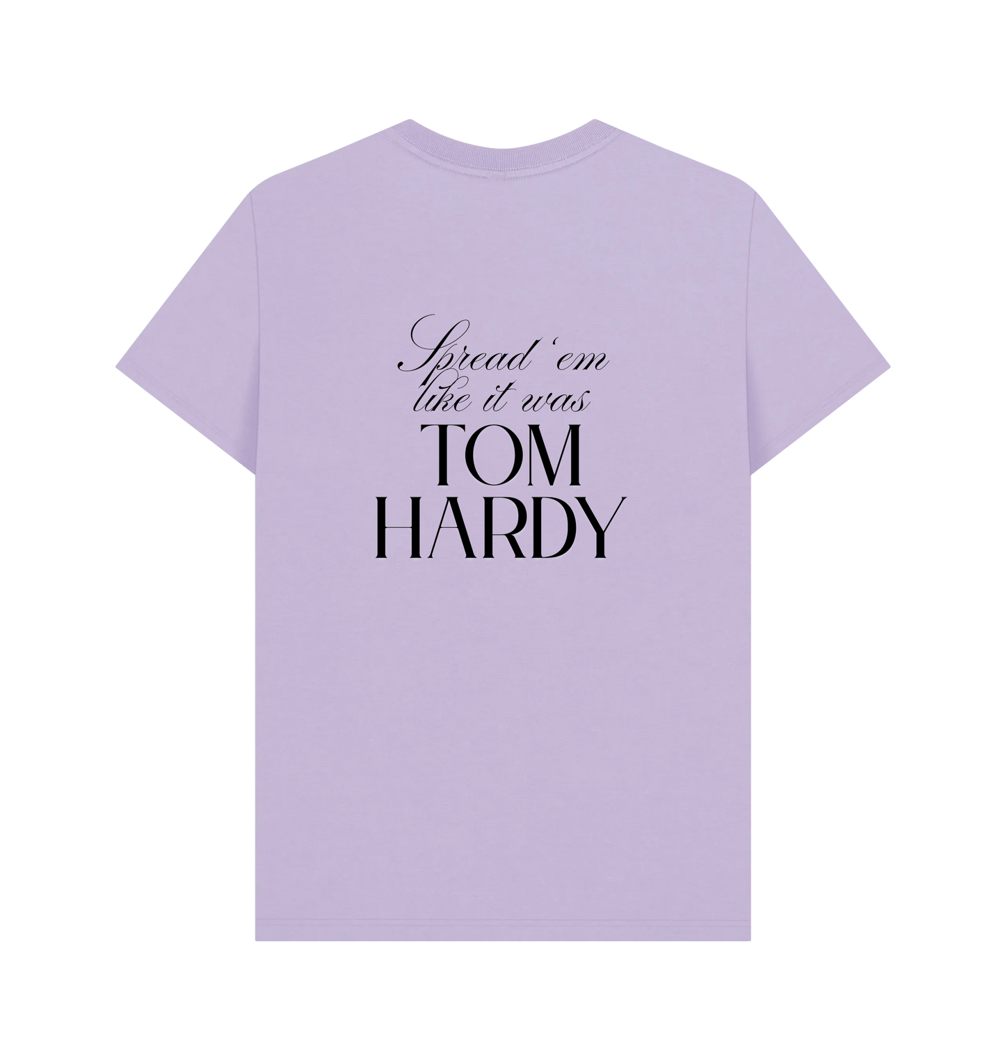 Lilac Printed T-shirt Back