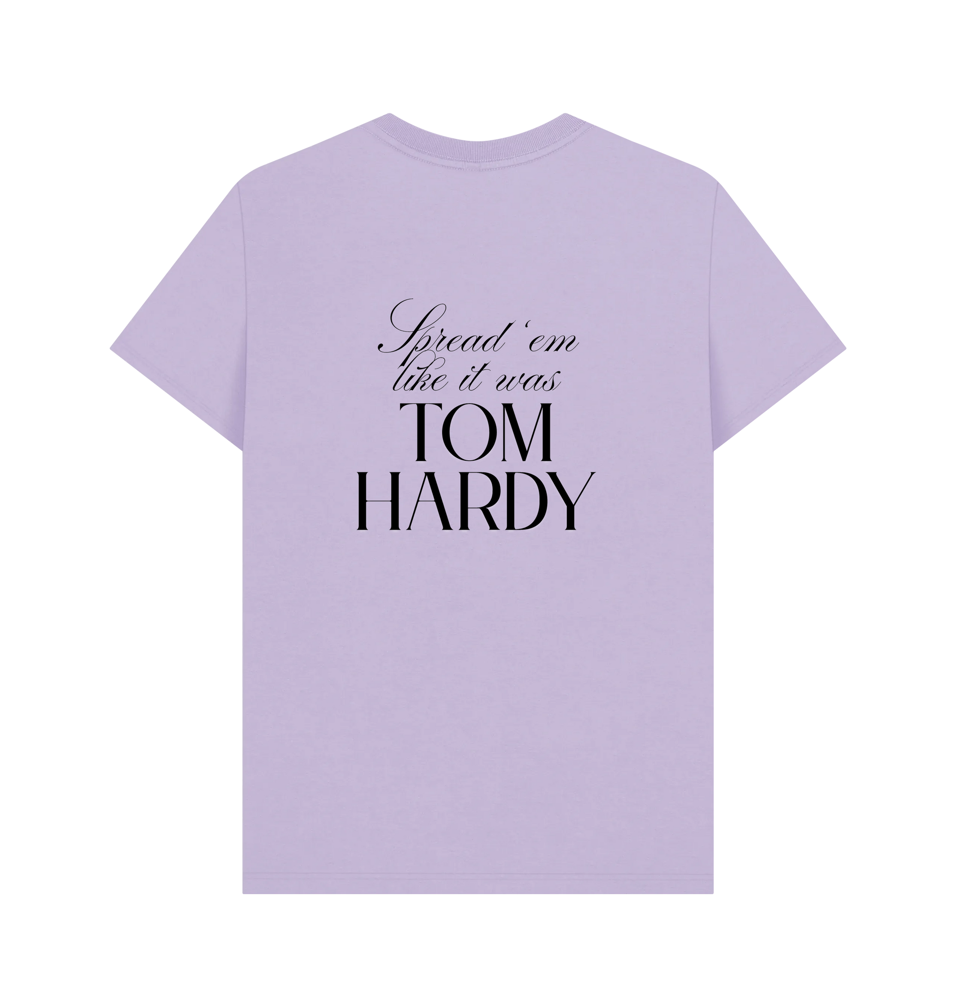 Lilac Printed T-shirt Back