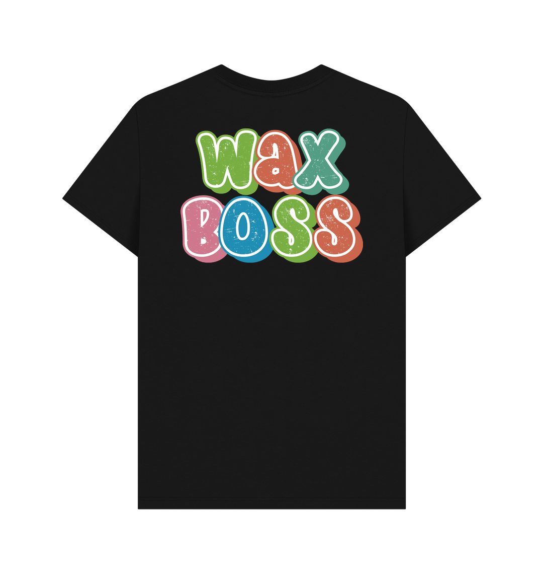 Black Printed T-shirt Back