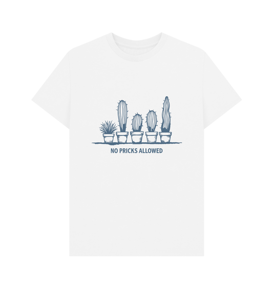 White Printed T-shirt Front