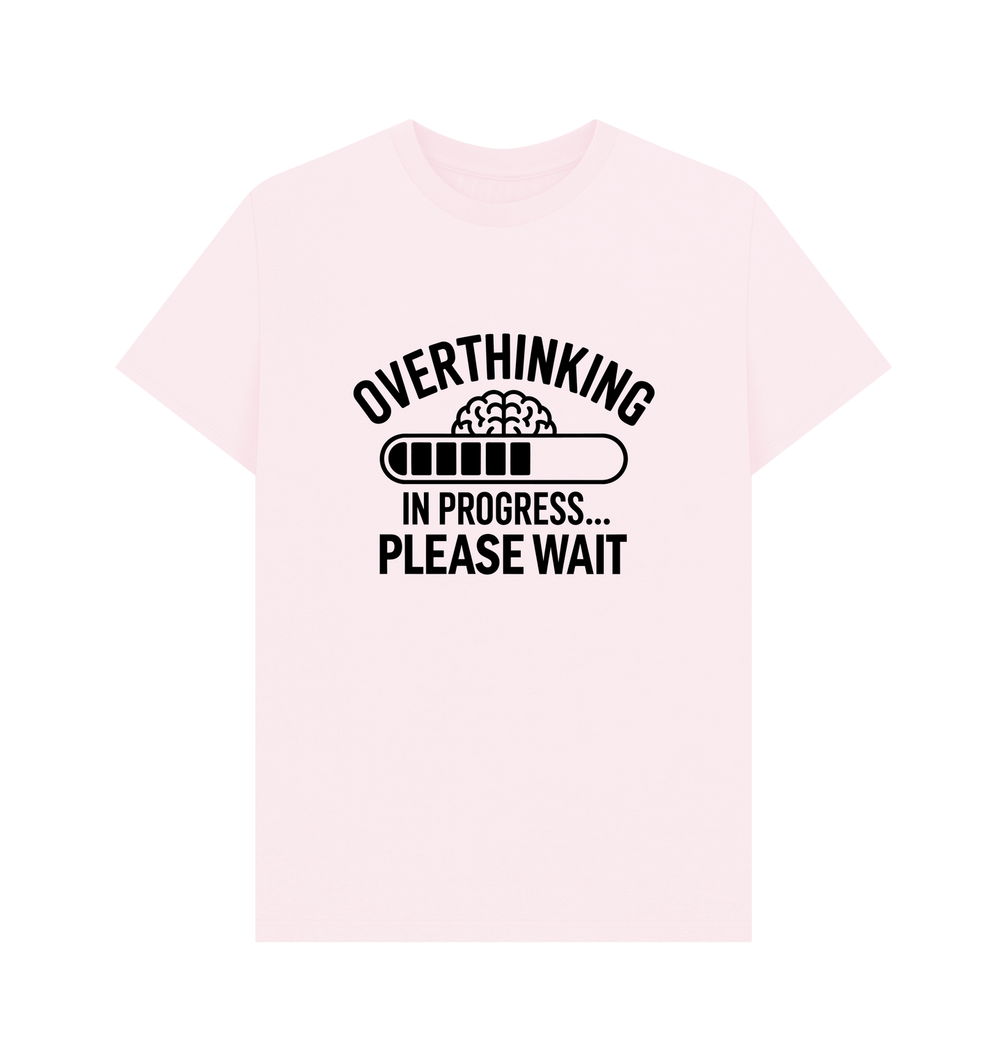 Pink Printed T-shirt Front