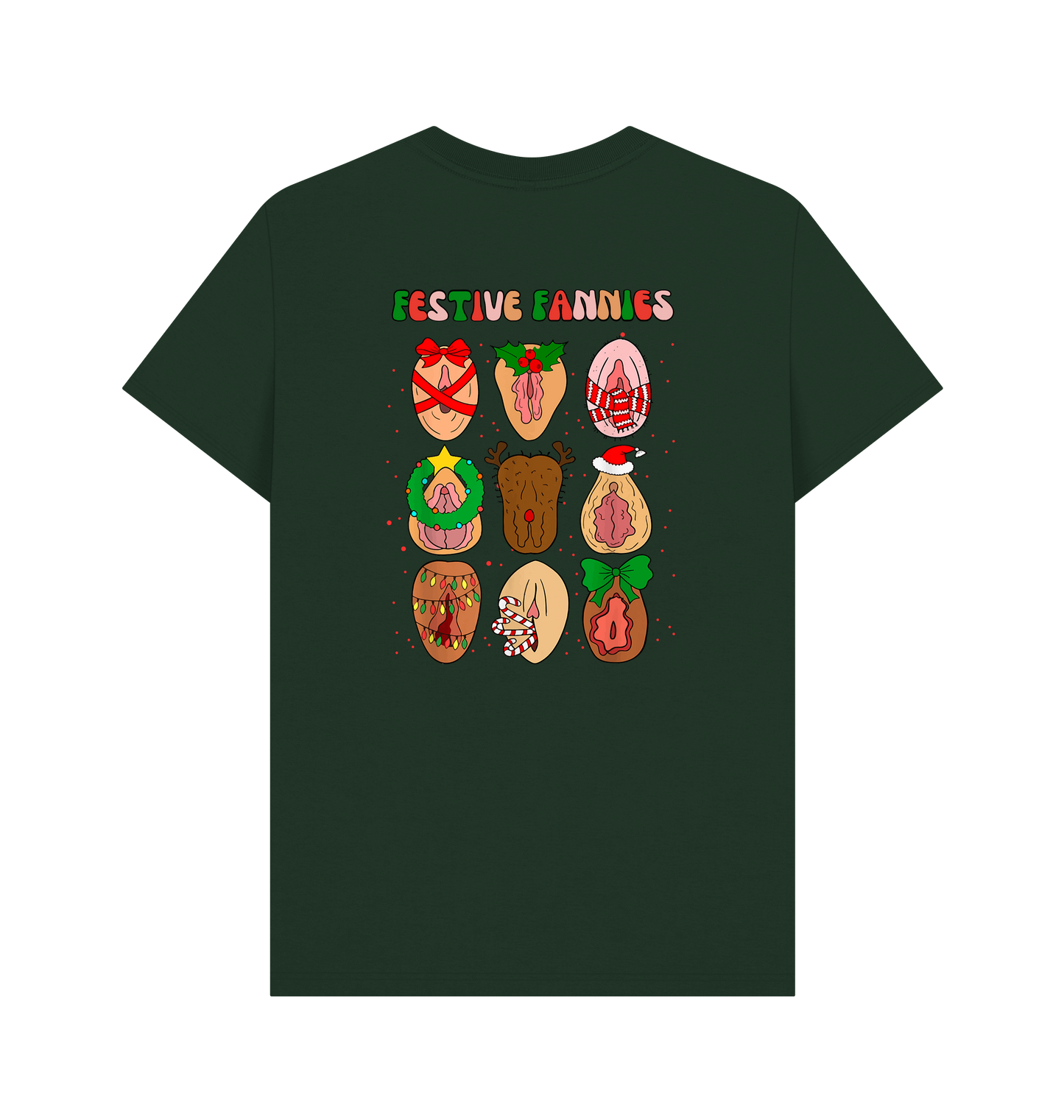 Evergreen Printed T-shirt Back