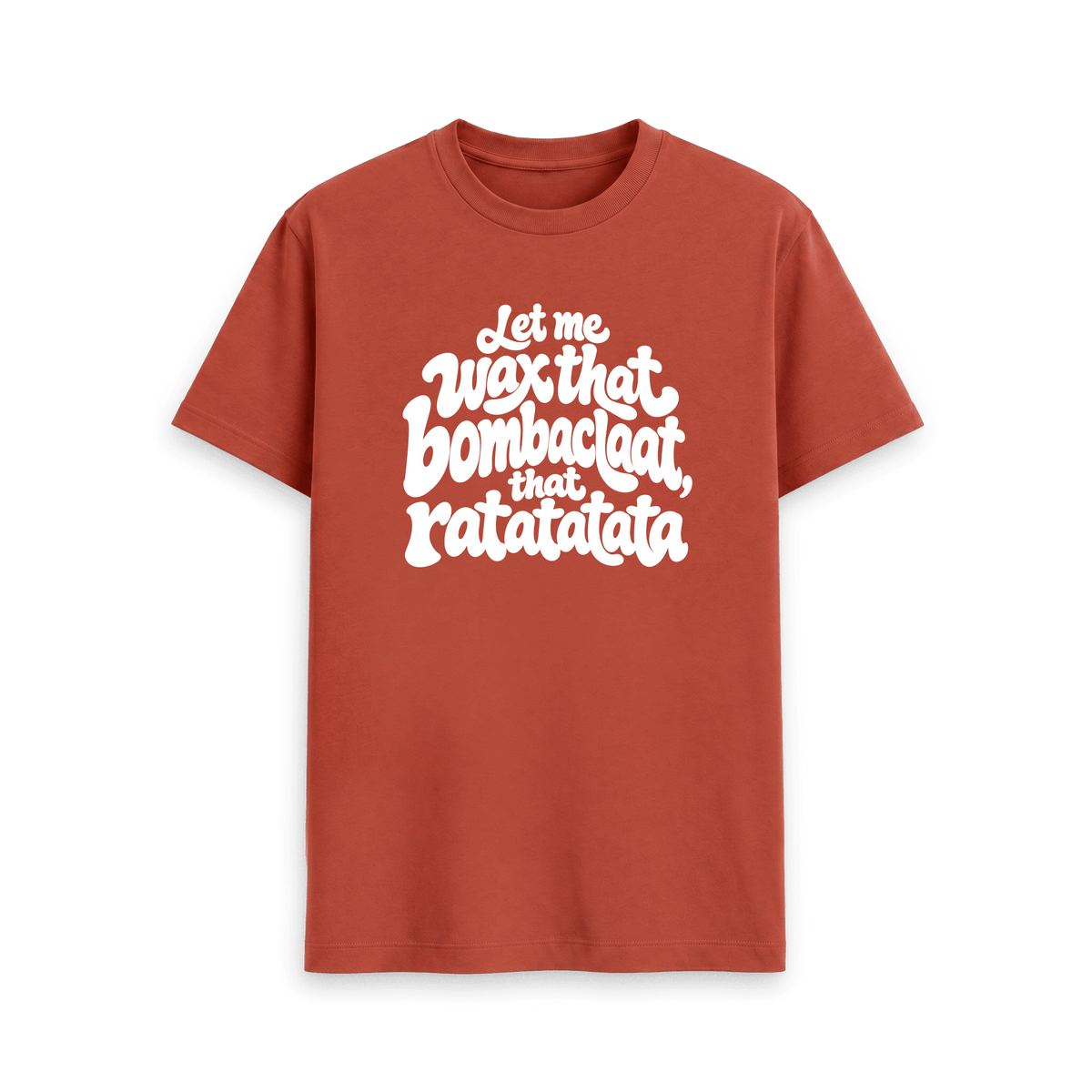 Rust Printed T-shirt Front