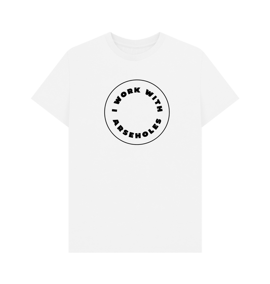 White Printed T-shirt Front