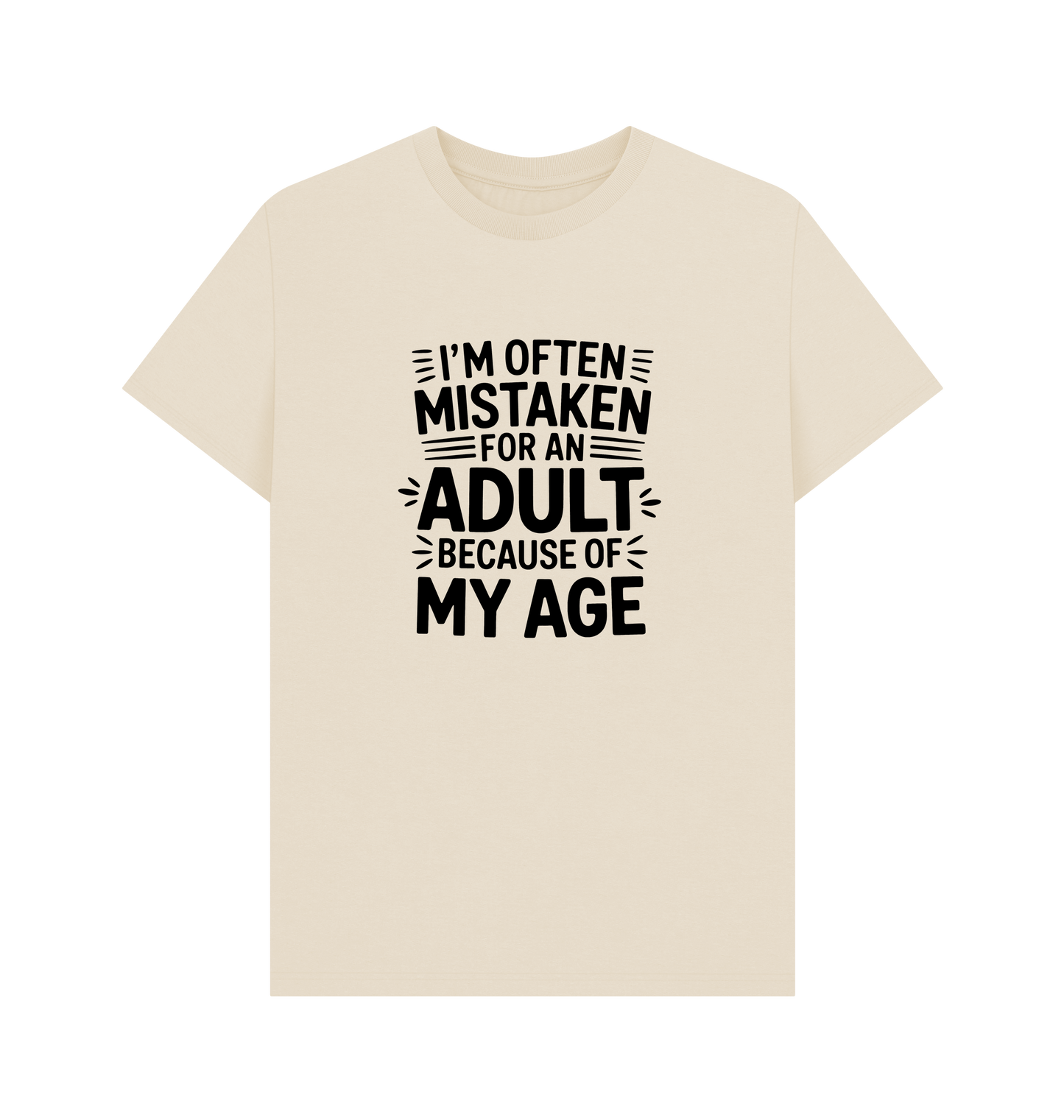 Oat Printed T-shirt Front