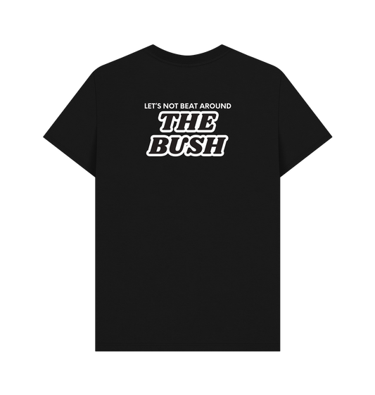 Black Printed T-shirt Back