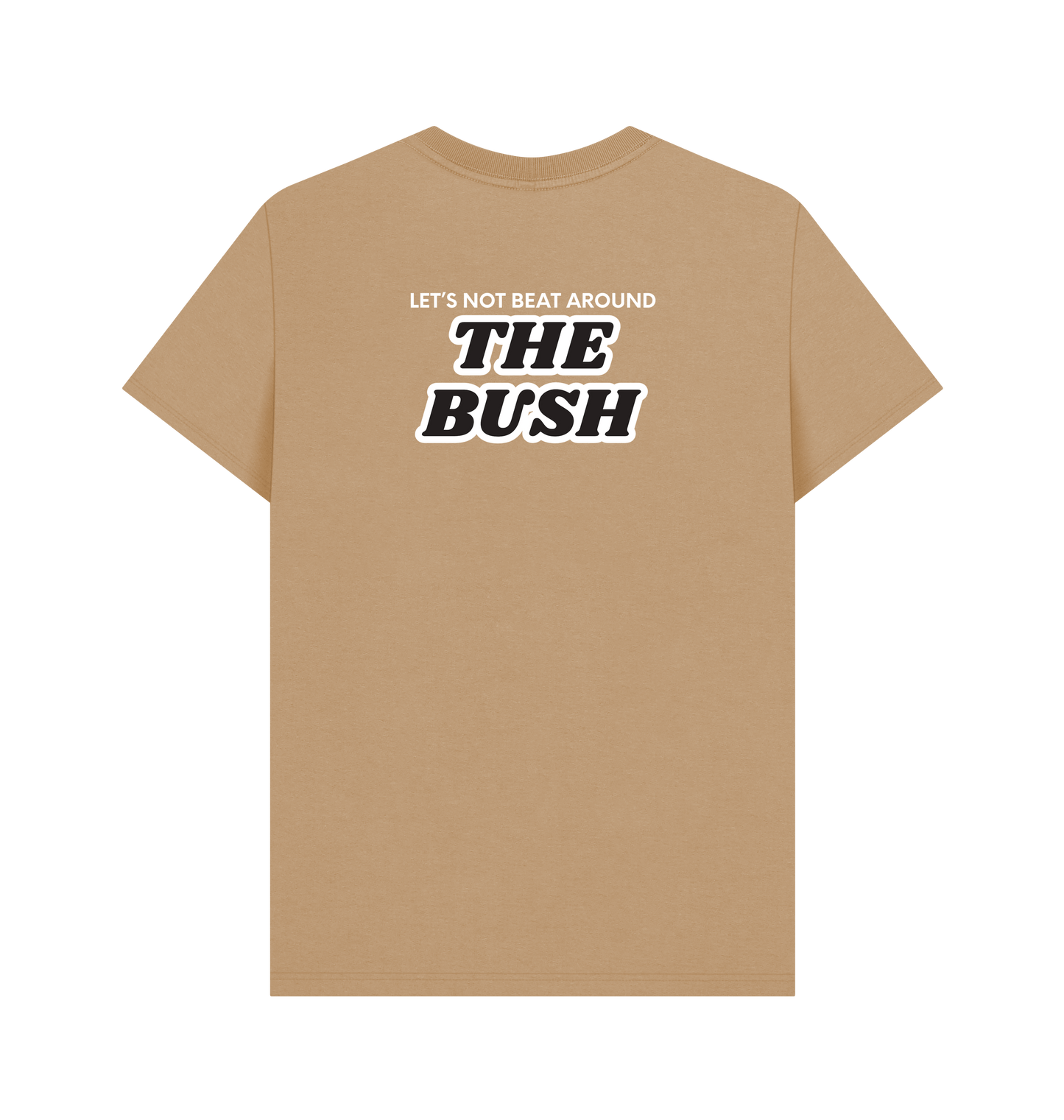 Sand Printed T-shirt Back
