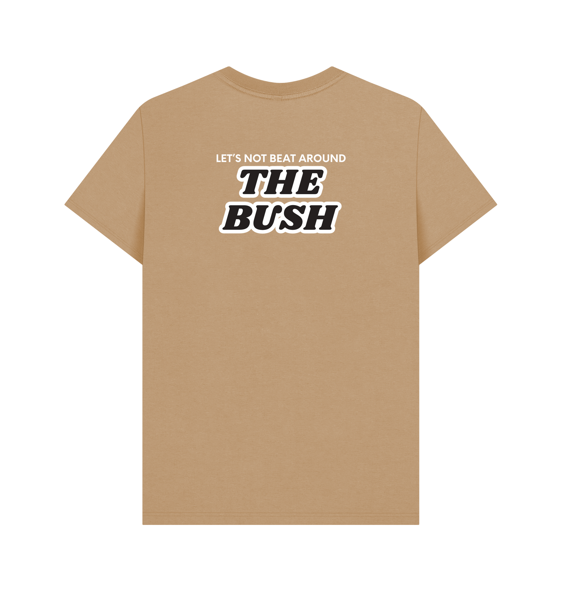 Sand Printed T-shirt Back