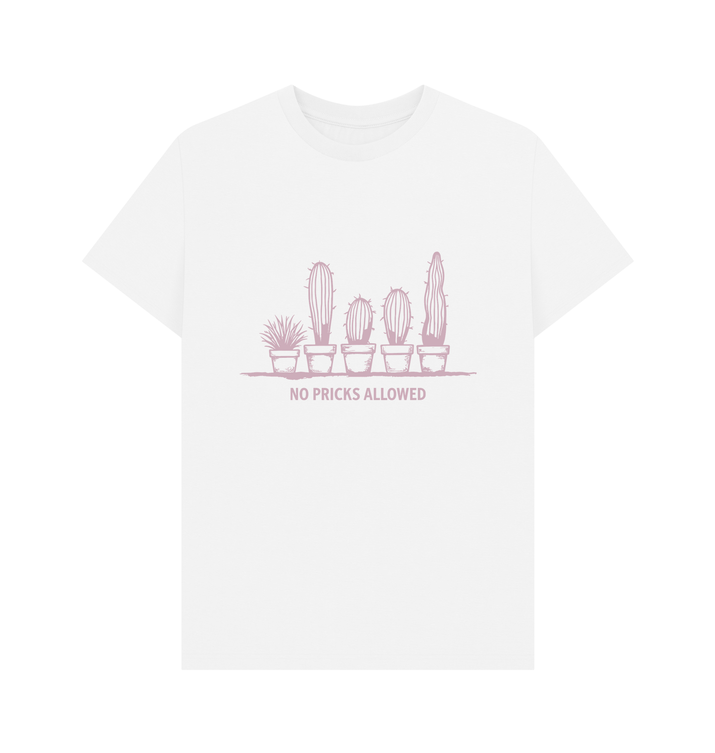 White Printed T-shirt Front