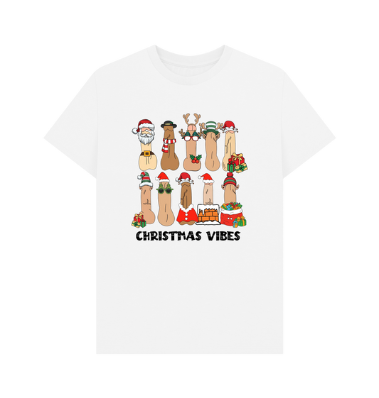 White Printed T-shirt Front