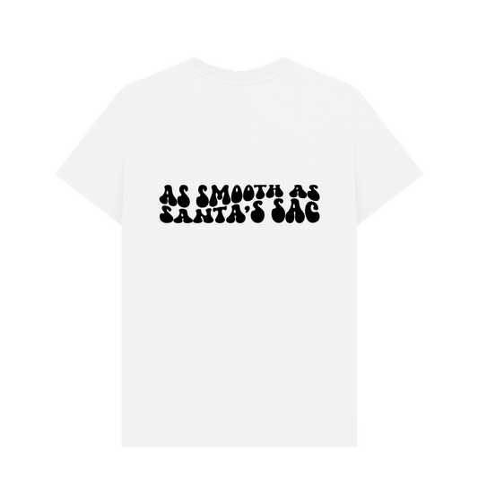 White Printed T-shirt Back