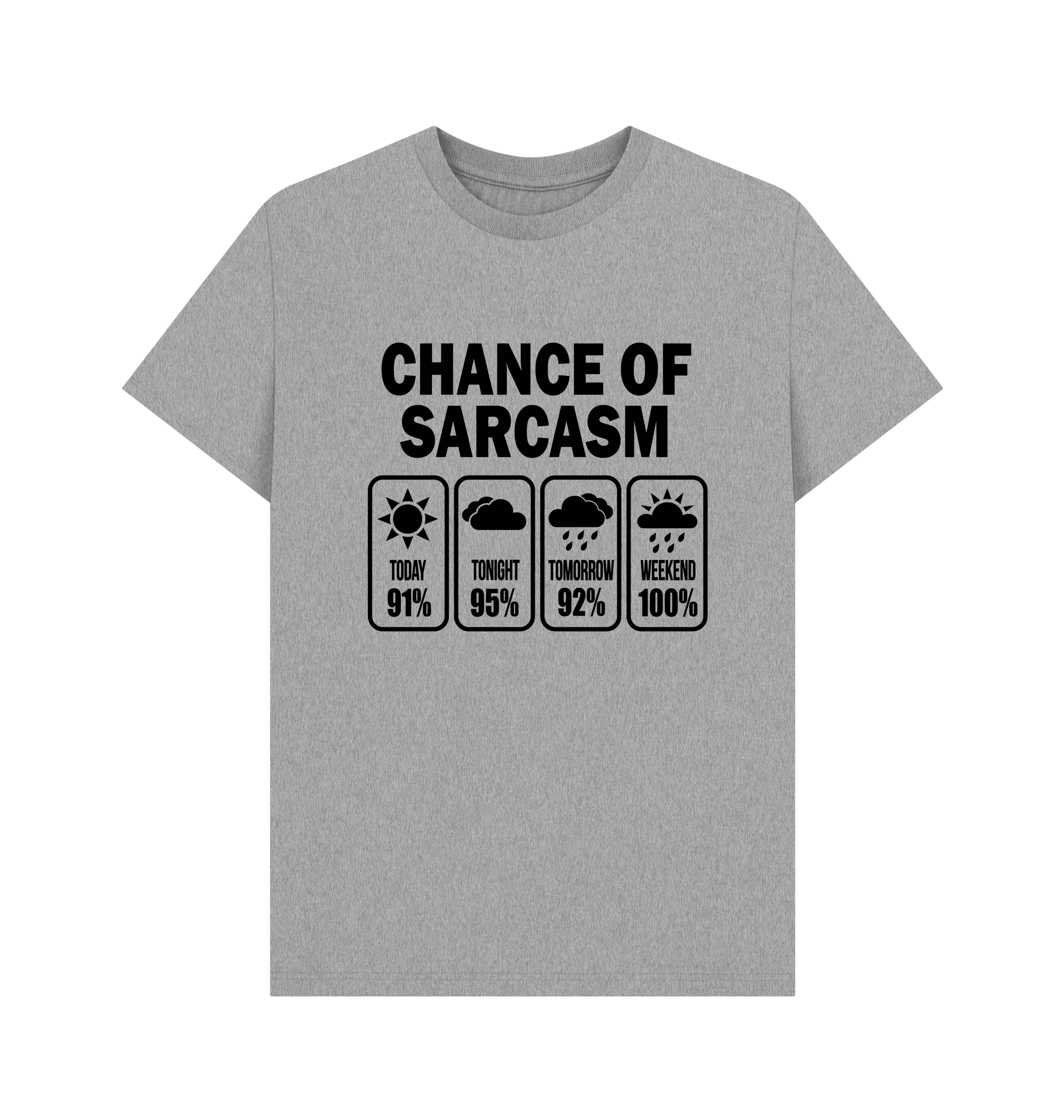 Athletic Grey Printed T-shirt Front