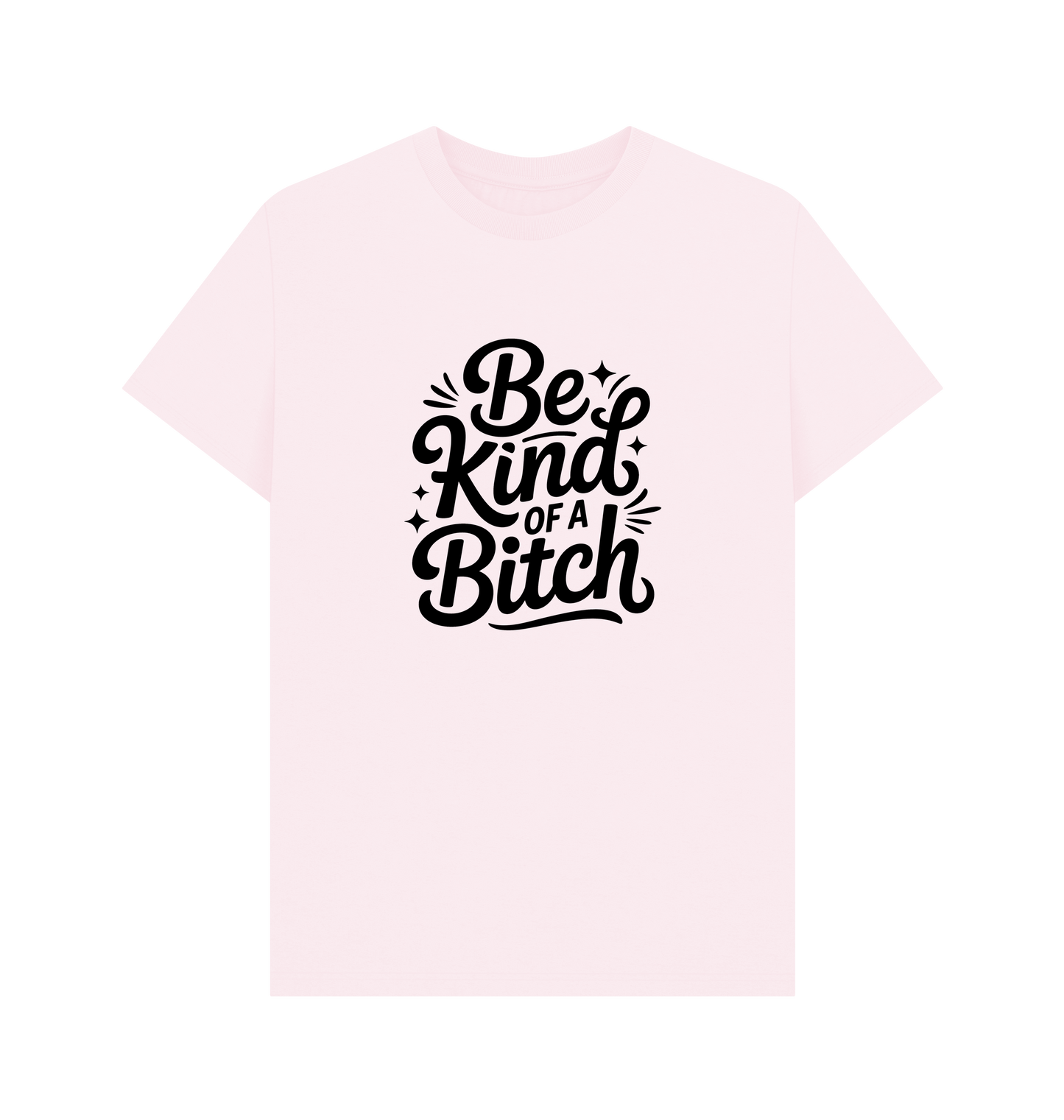 Pink Printed T-shirt Front