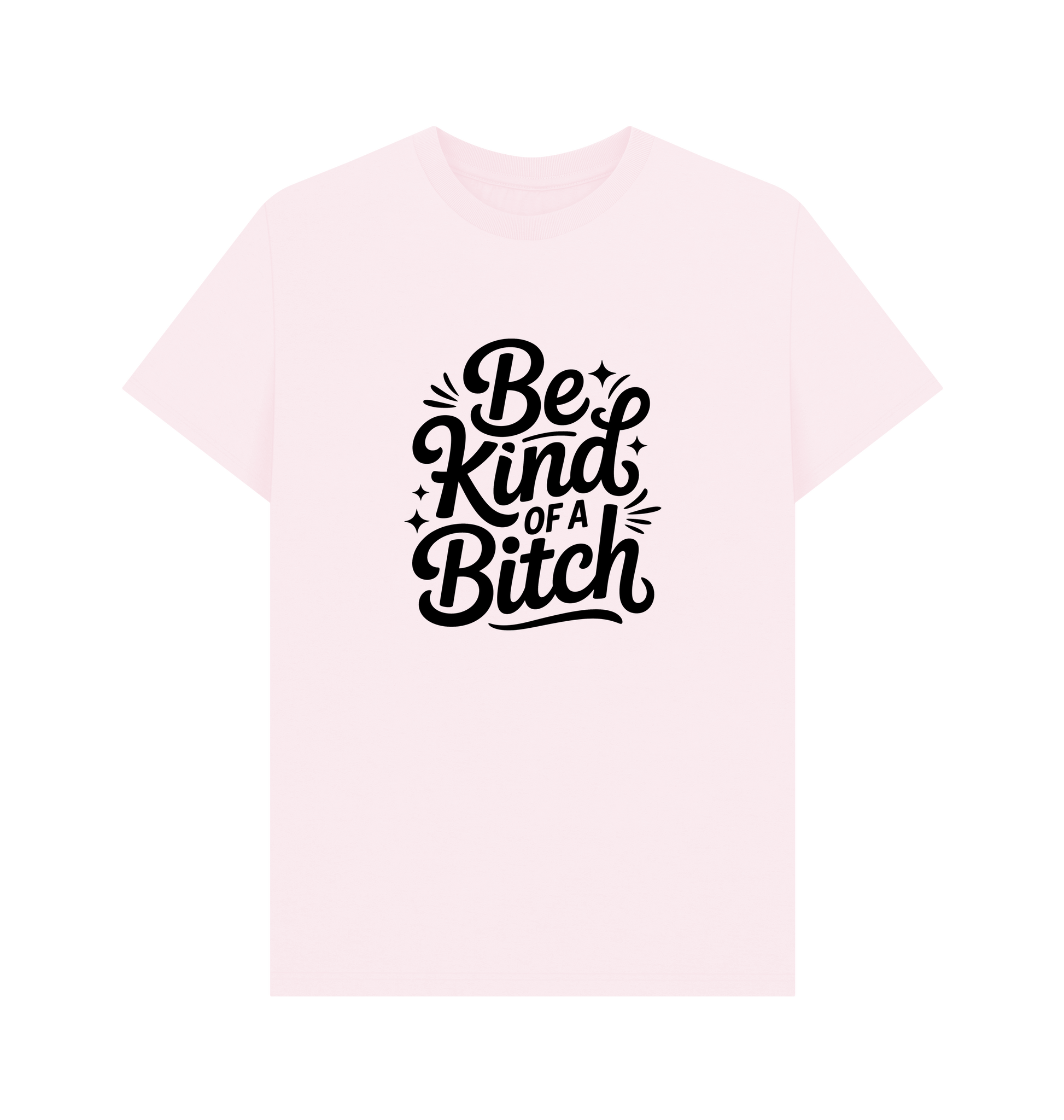 Pink Printed T-shirt Front