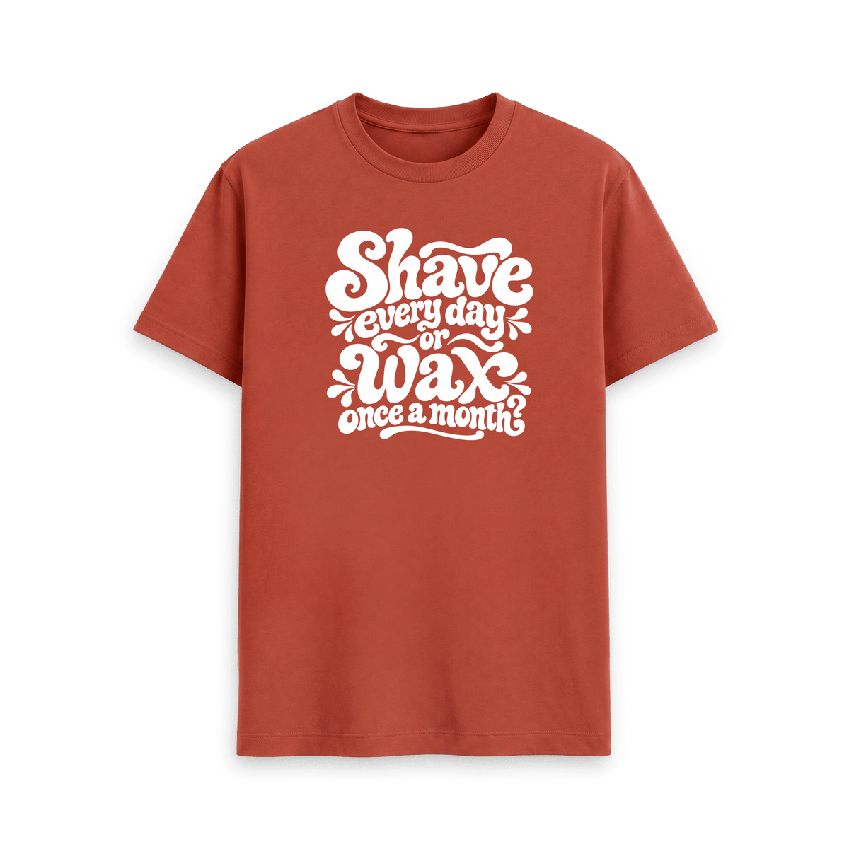 Rust Printed T-shirt Front