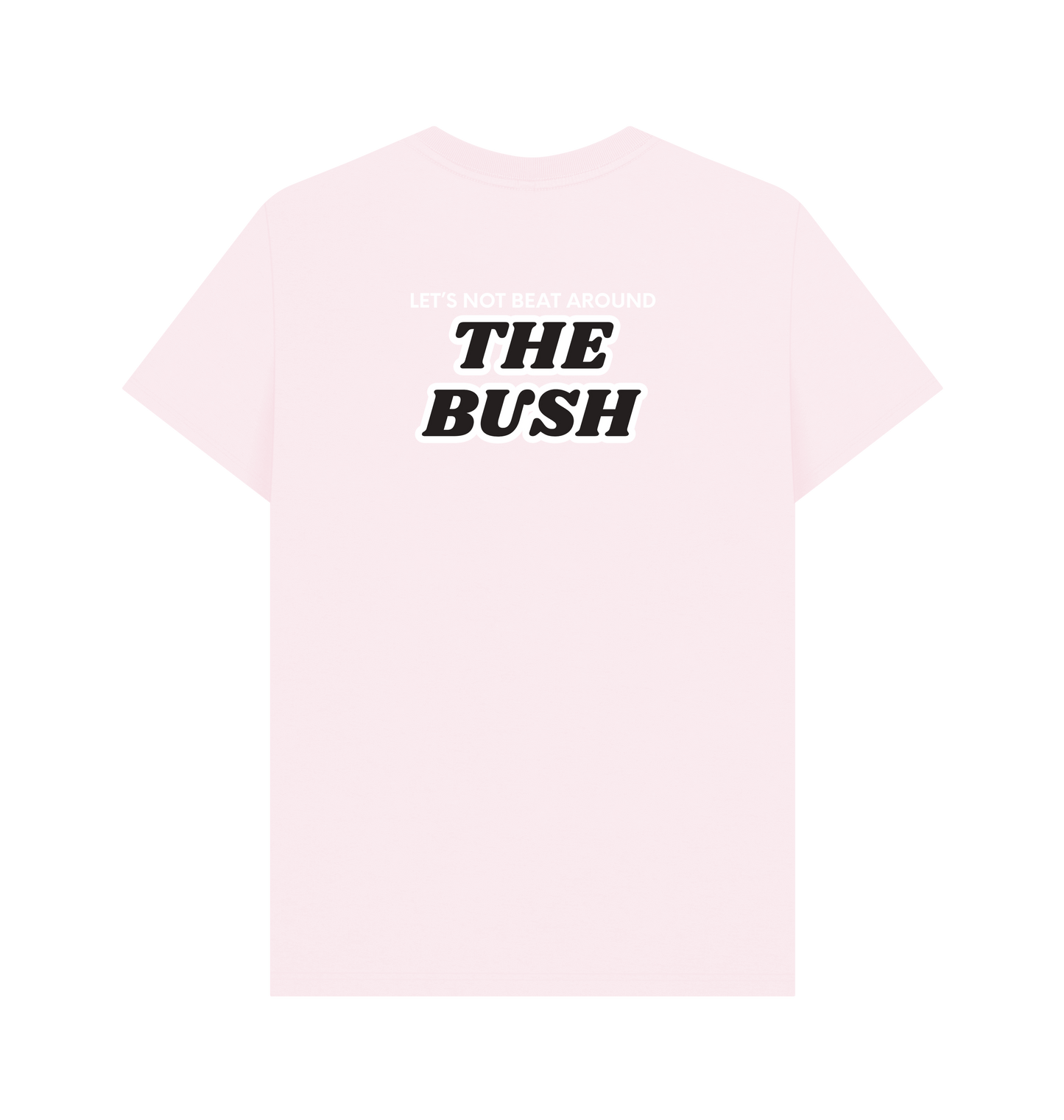 Pink Printed T-shirt Back