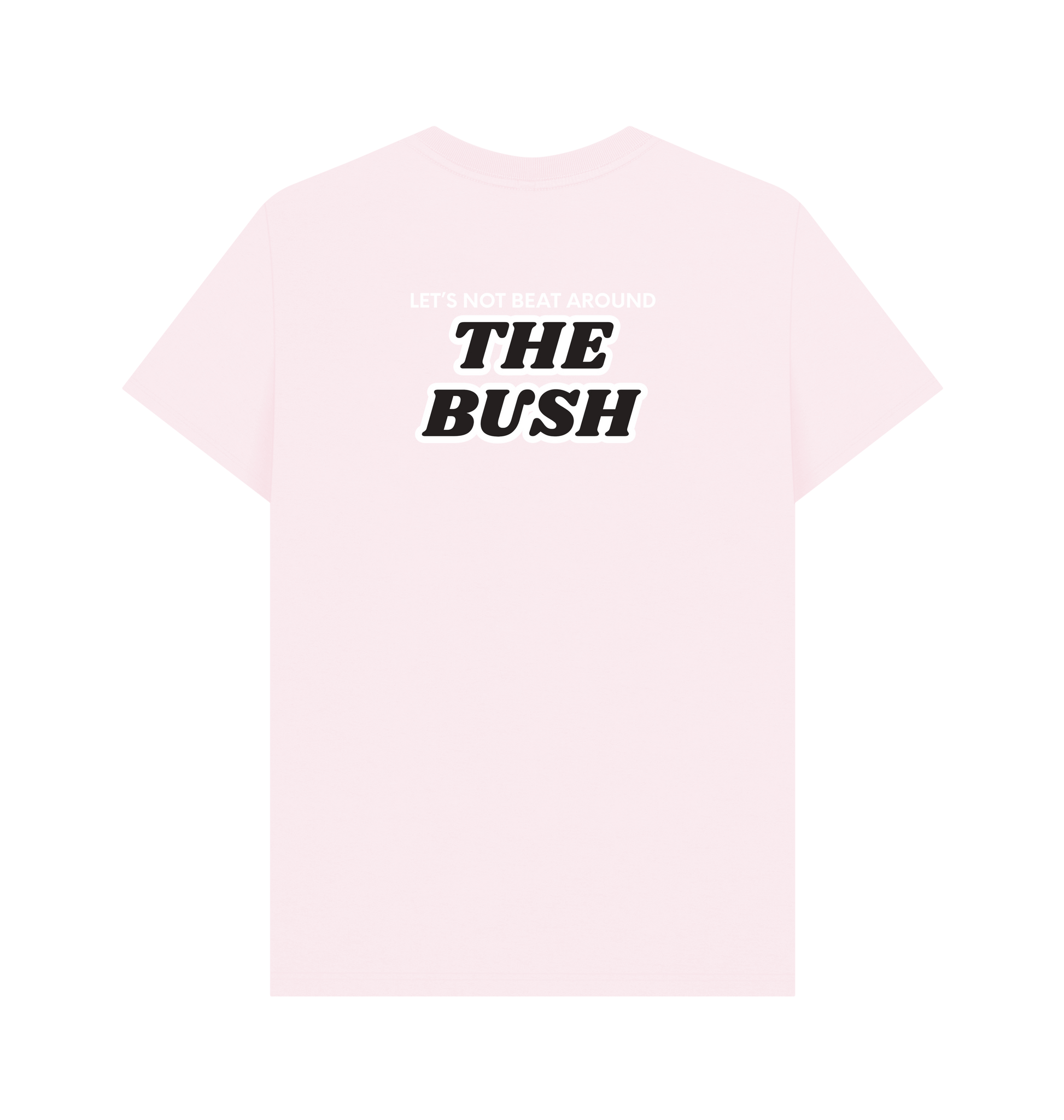 Pink Printed T-shirt Back