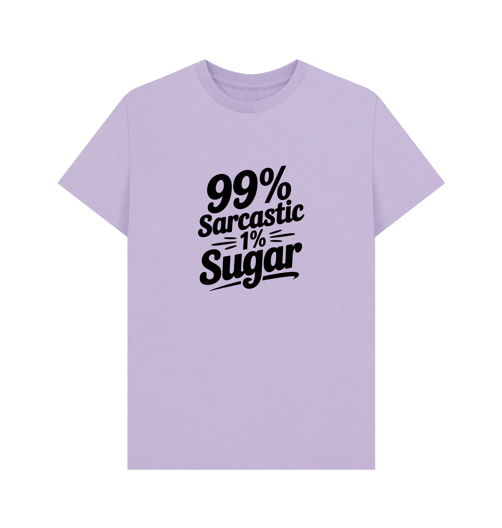 Lilac Printed T-shirt Front