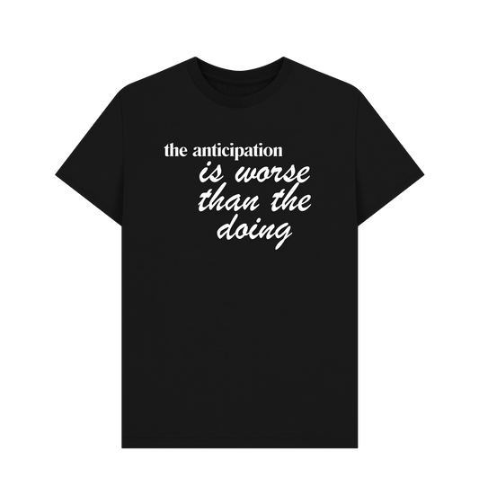 Black Printed T-shirt Front