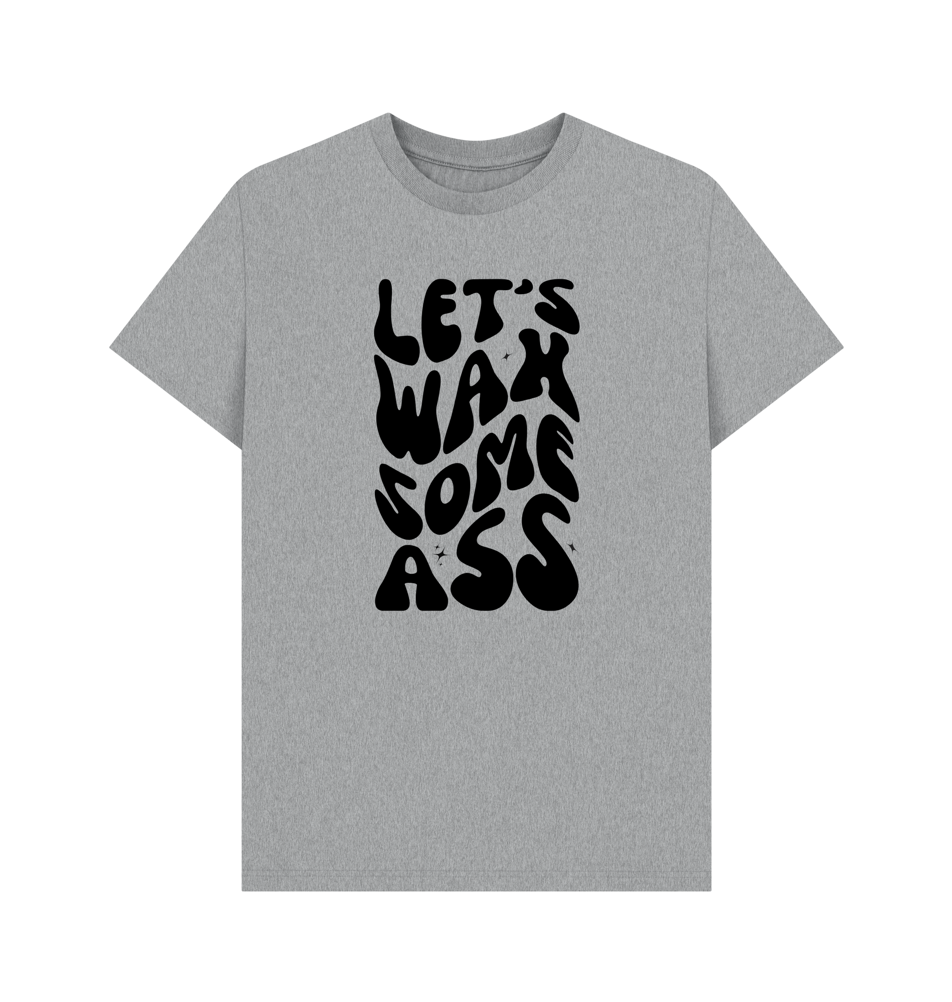 Athletic Grey Printed T-shirt Front