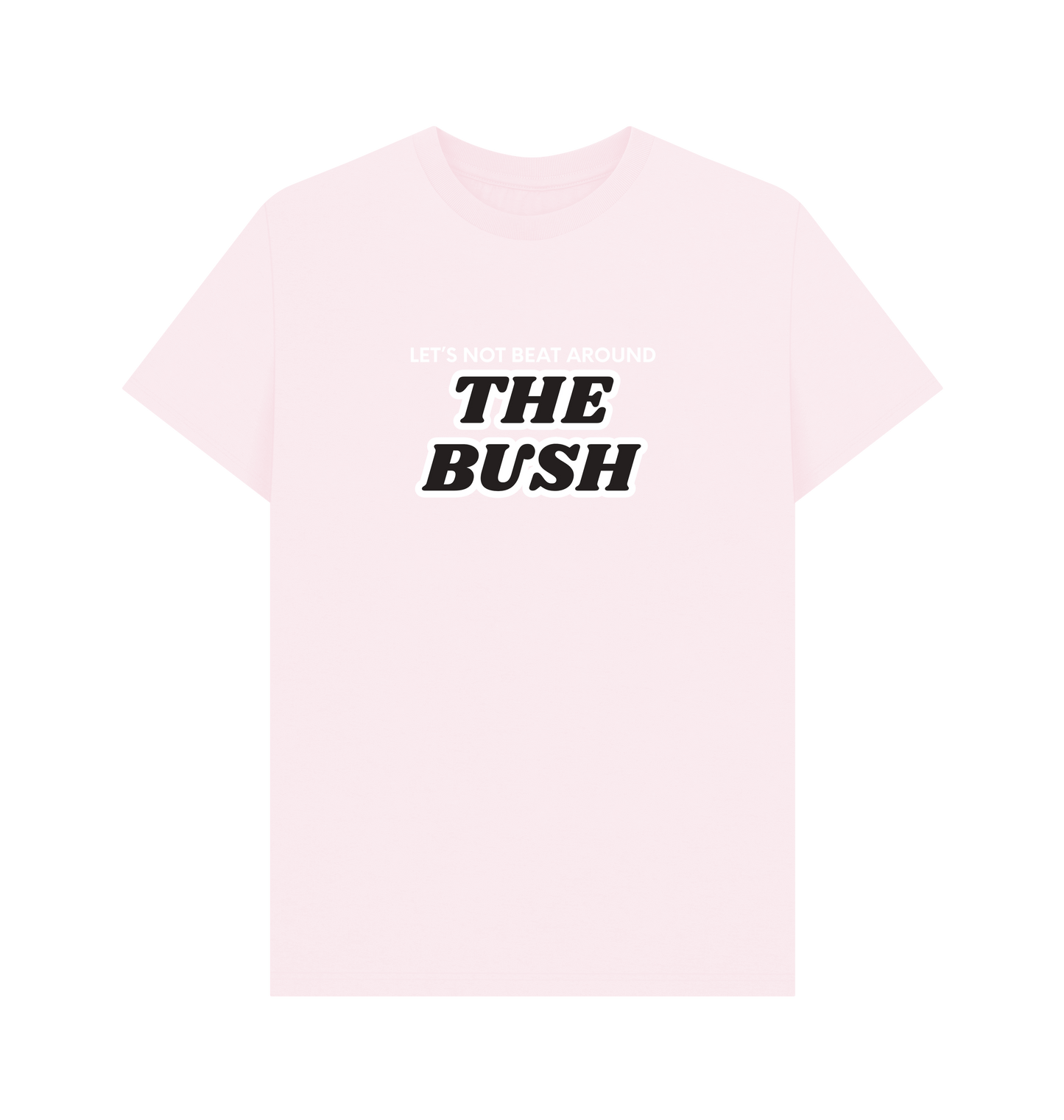 Pink Printed T-shirt Front