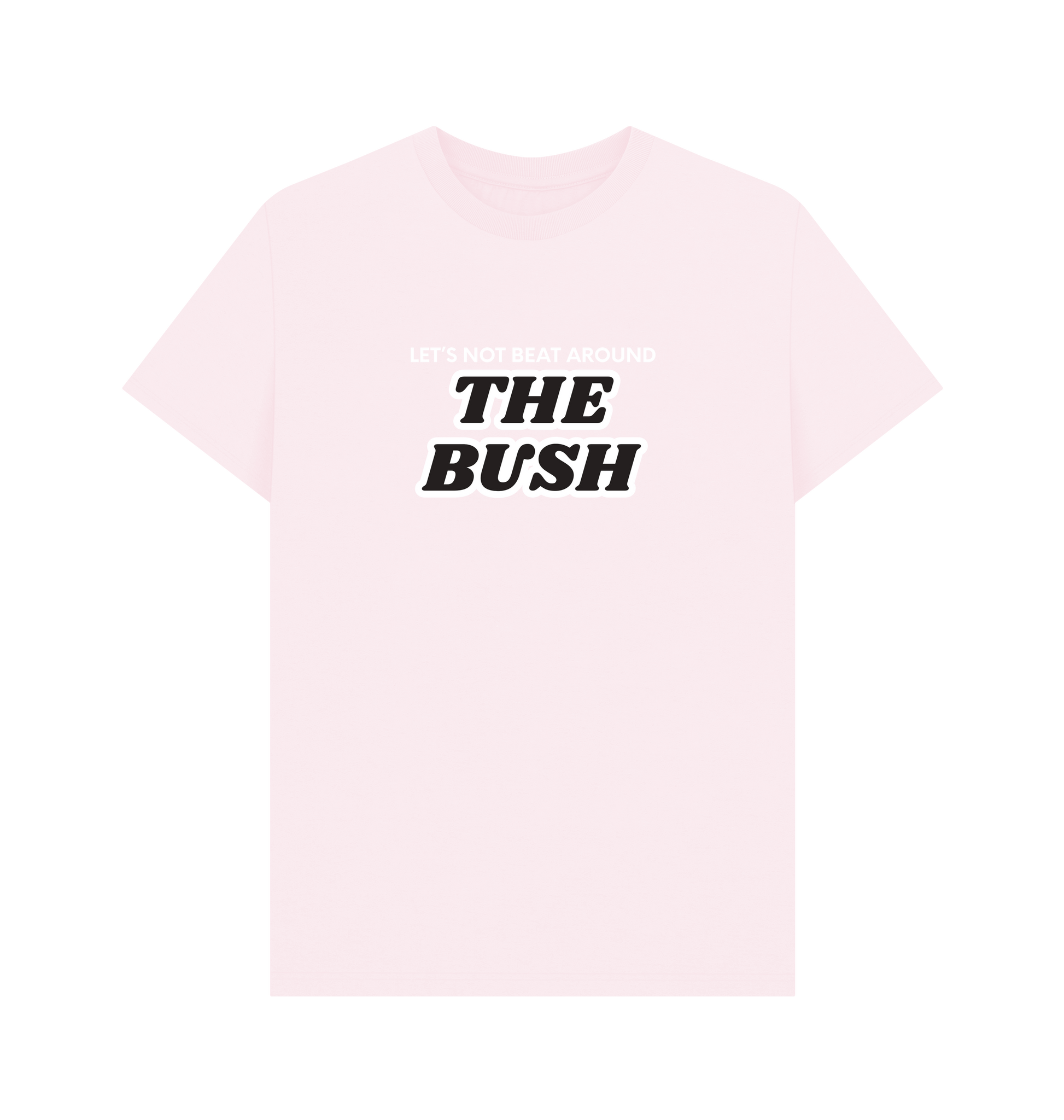 Pink Printed T-shirt Front